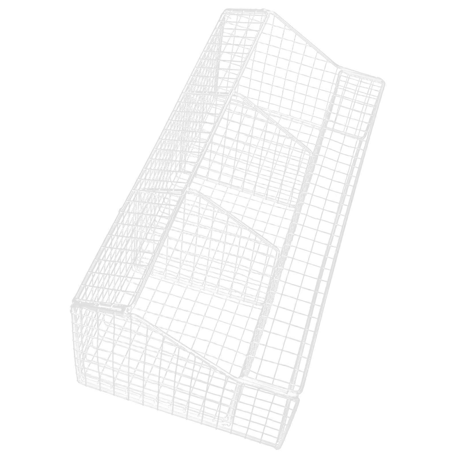 Kitchen Wall Mount Basket Wall Basket For Kitchen Space Saving Minimalist Homeowners 1Set