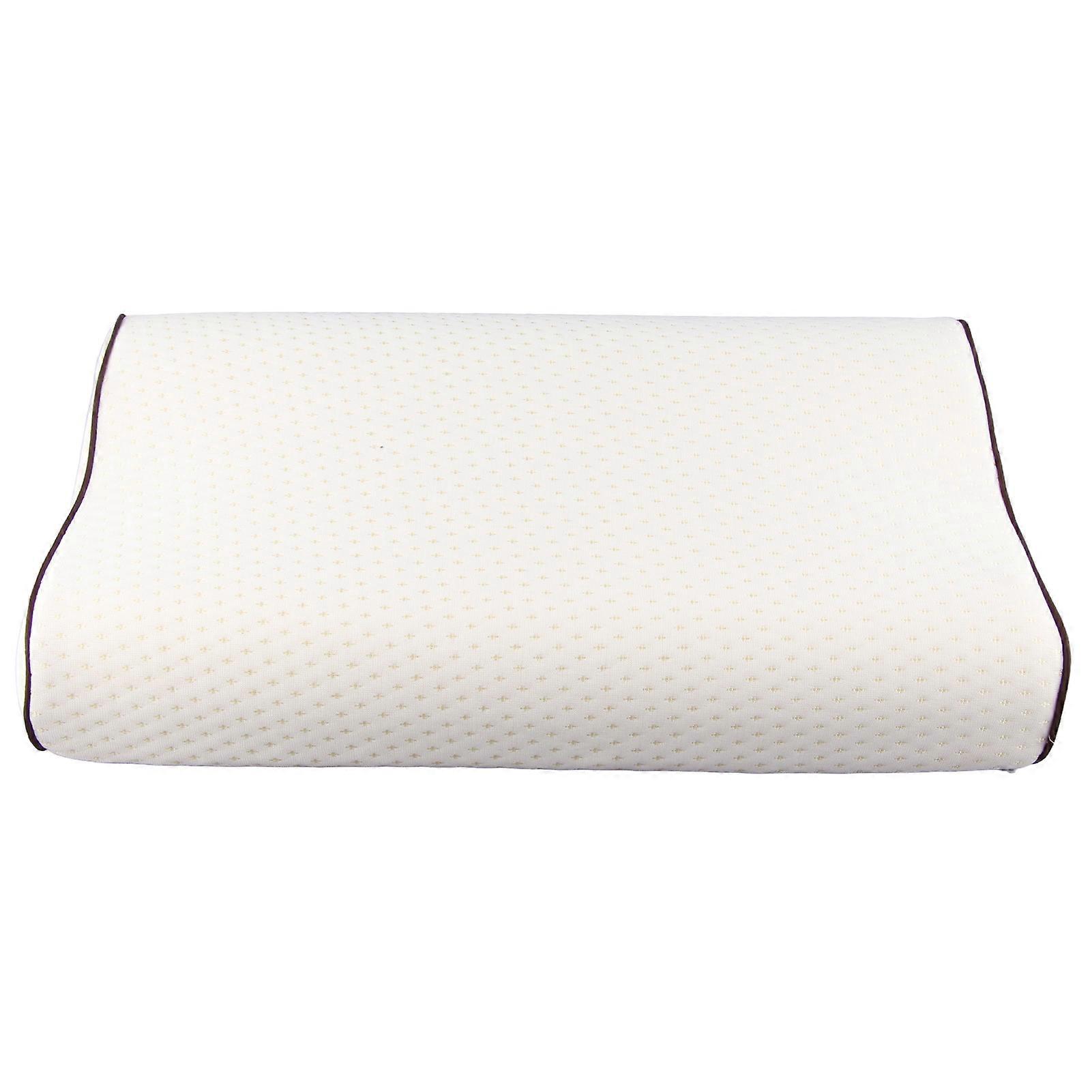 Memory Foam Pillow Slow Rebound Wavy Sleeping Pillow Shoulder Cervical Support Pillow 50x30cm