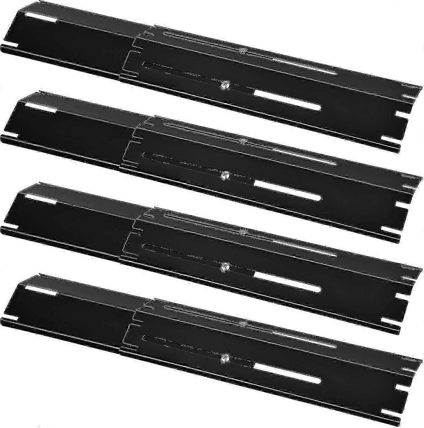 -4pcs Adjustable Heat Diffusers, 30-53cm Heat Plate Gas Grill Kit Bbq Accessory Utensil For Most Gas Grills Universal Grill Replacement Part -bp