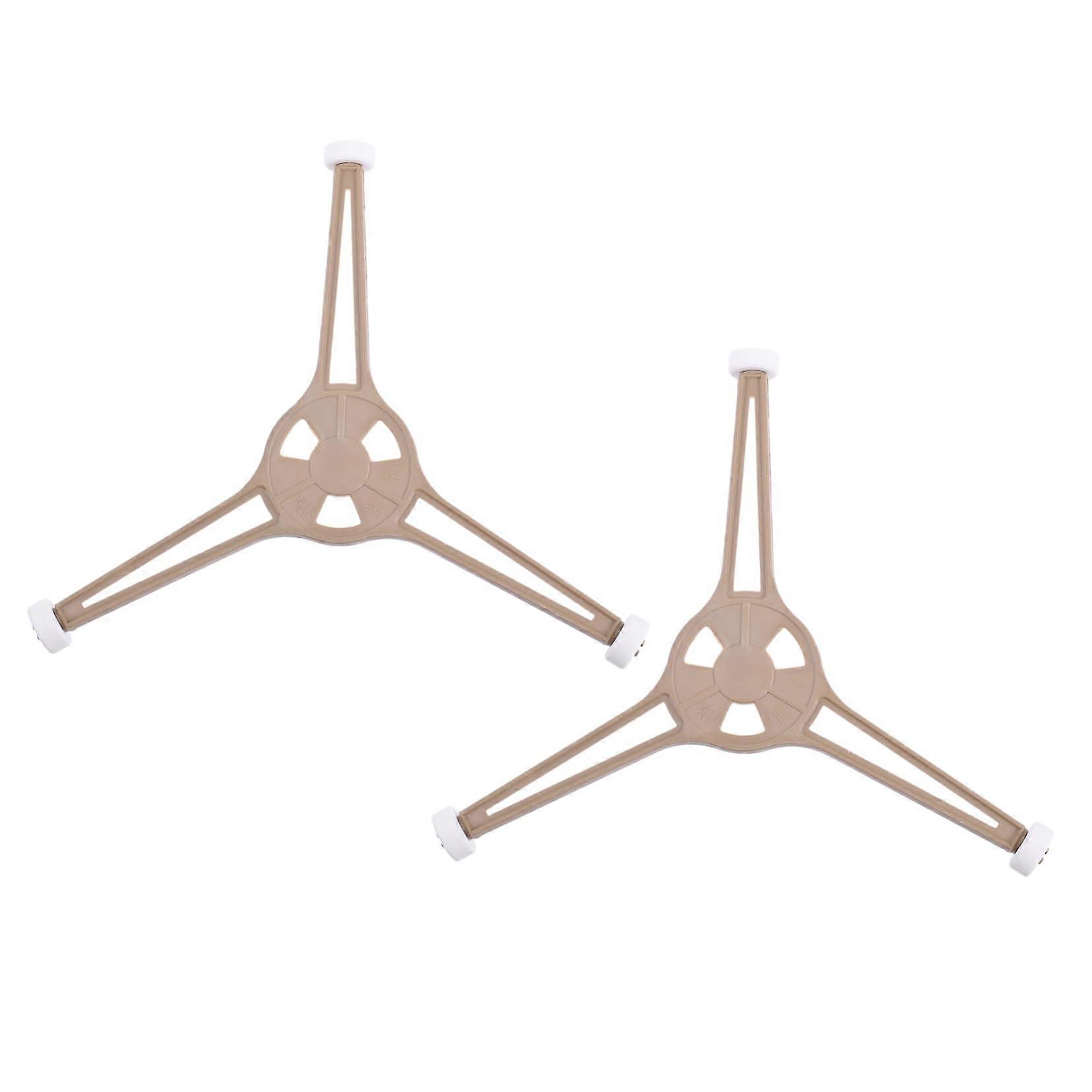 Microwave rack replacement, 2 pieces, turntable plate holder rollers, turntable stand for microwave