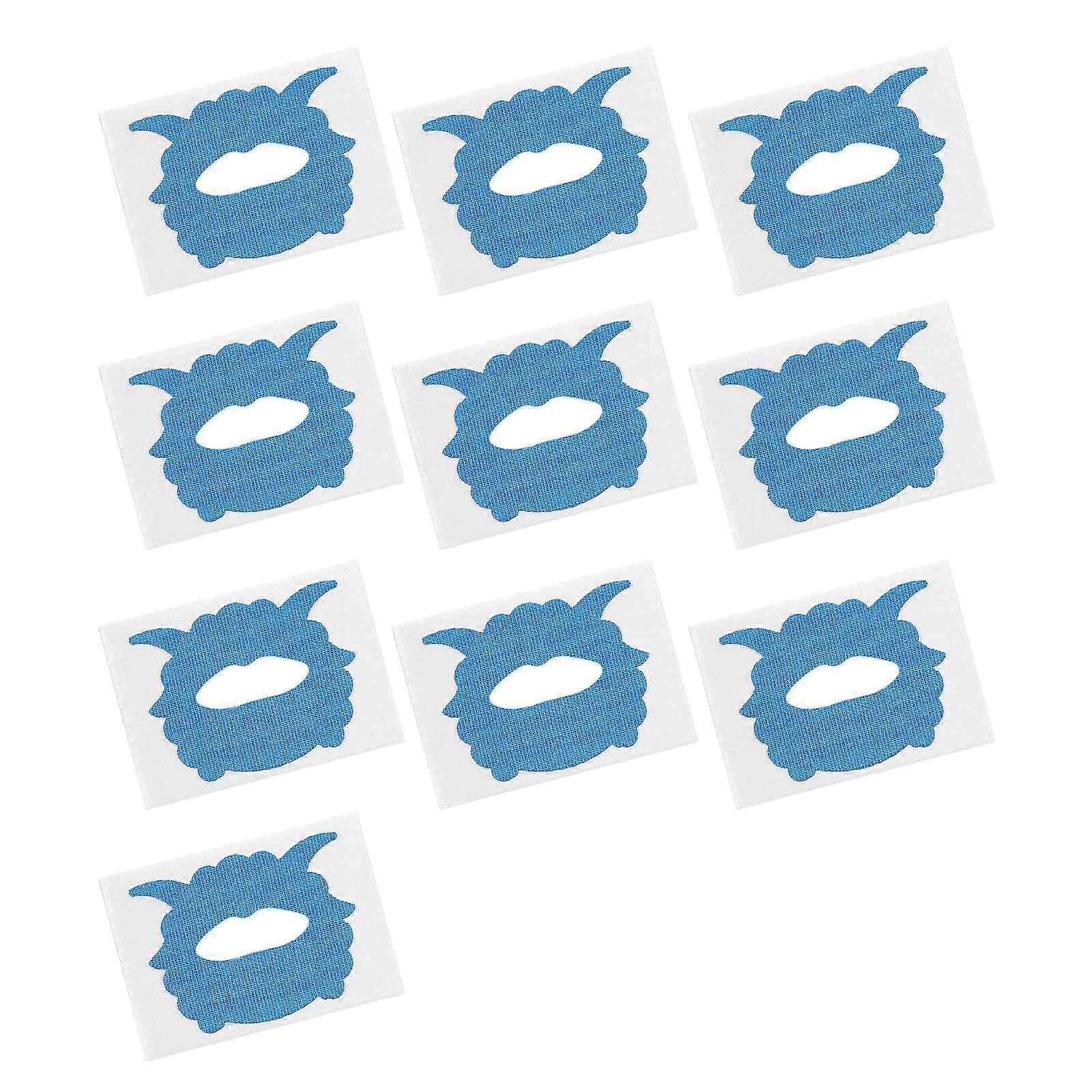 Cartoon Stripes, Soft and Comfortable, Friendly Snore Reduction for Adults and Kids Looking for Better Sleep, Pack of 10'