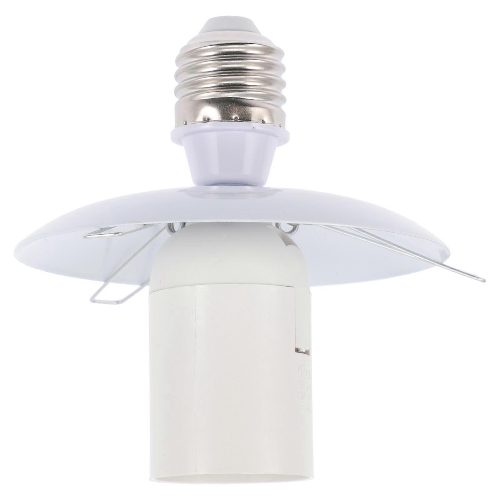 Light Socket Extension Adapter Screw Bulb Base Converter Industrial Style Design for Living Room and Bedroom 1Pack