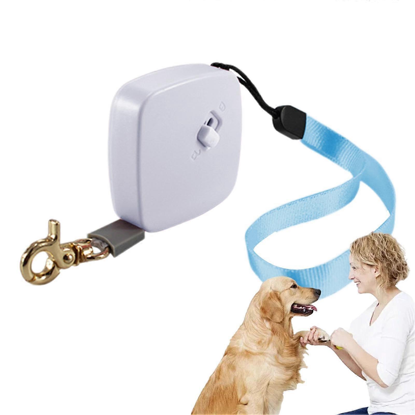 Retractable Dog Leash, Strong Nylon, Chew Resistant, Auto Retracting, Portable For Running, Walking And Hiking