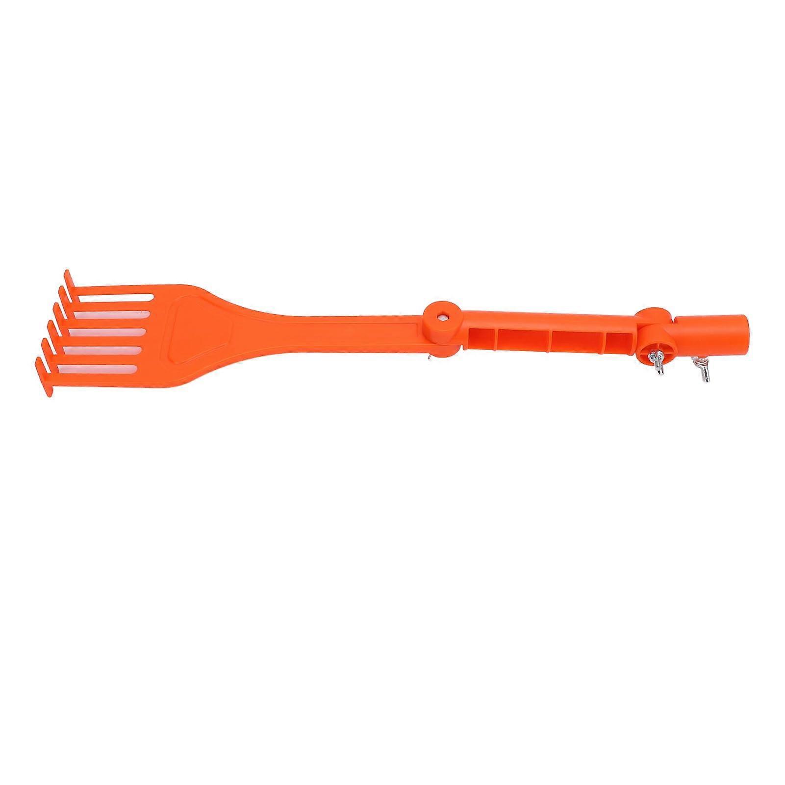 Gutter Tool Rotatable Handle Rake Material Leaf Removal for HardtoReach Areas on the Roof
