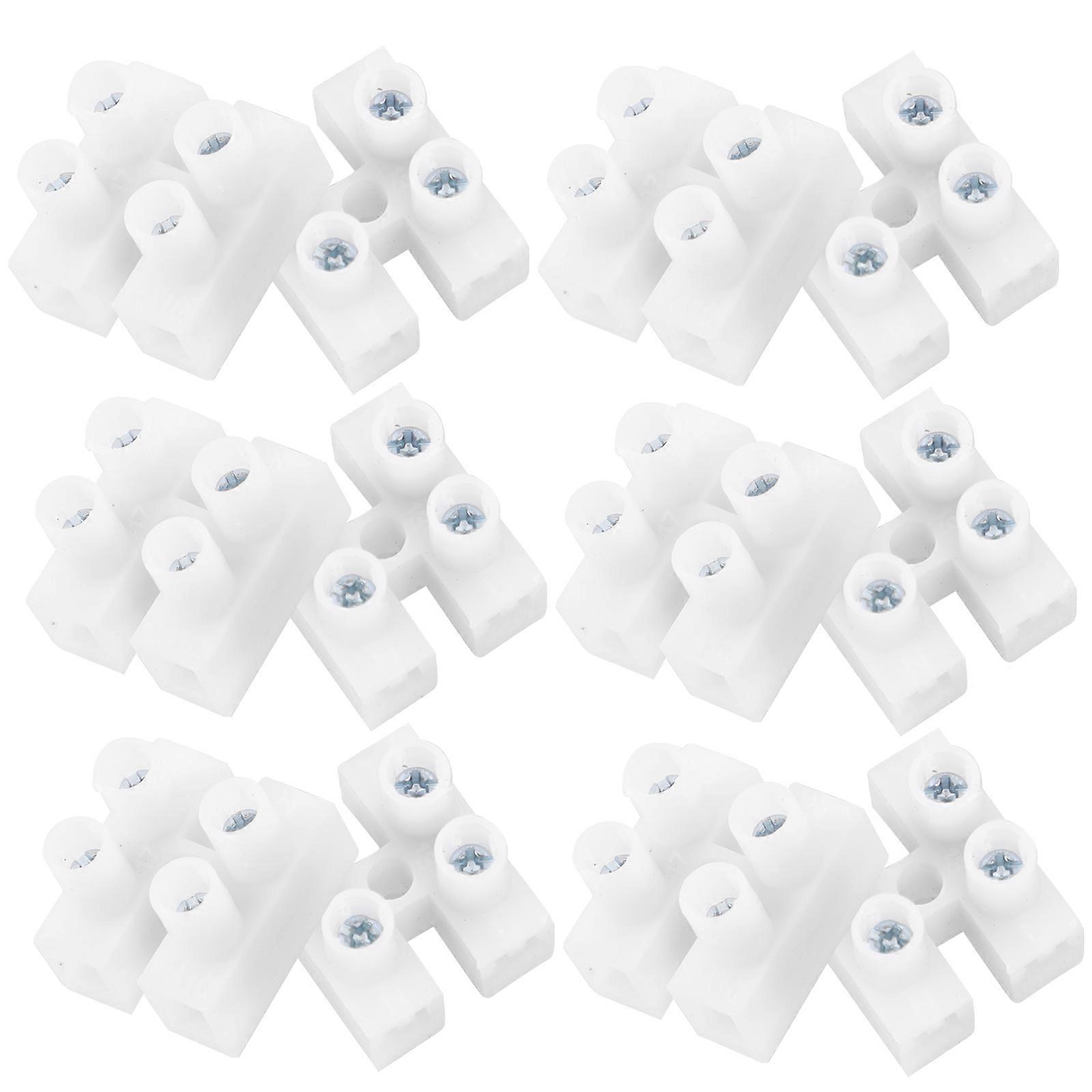Quick Connect Wire Connector Electrical Components Lighting Home Appliances 1.9X1.6cm High Conductivity 100Pcs