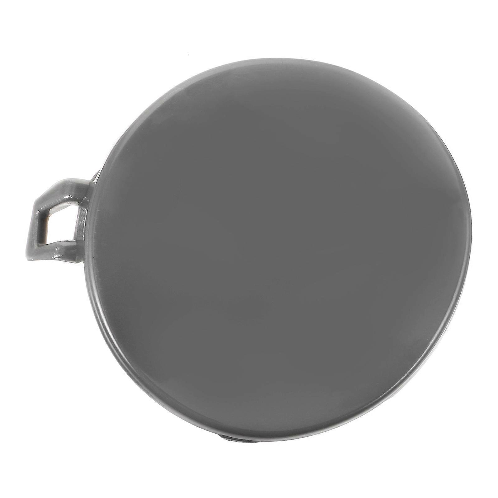 Front Bumper Tow Hook Cap Bumper Protection For Vehicle 5.00X5.00X0.20CM Grey Precise Design Towing Use 1Set