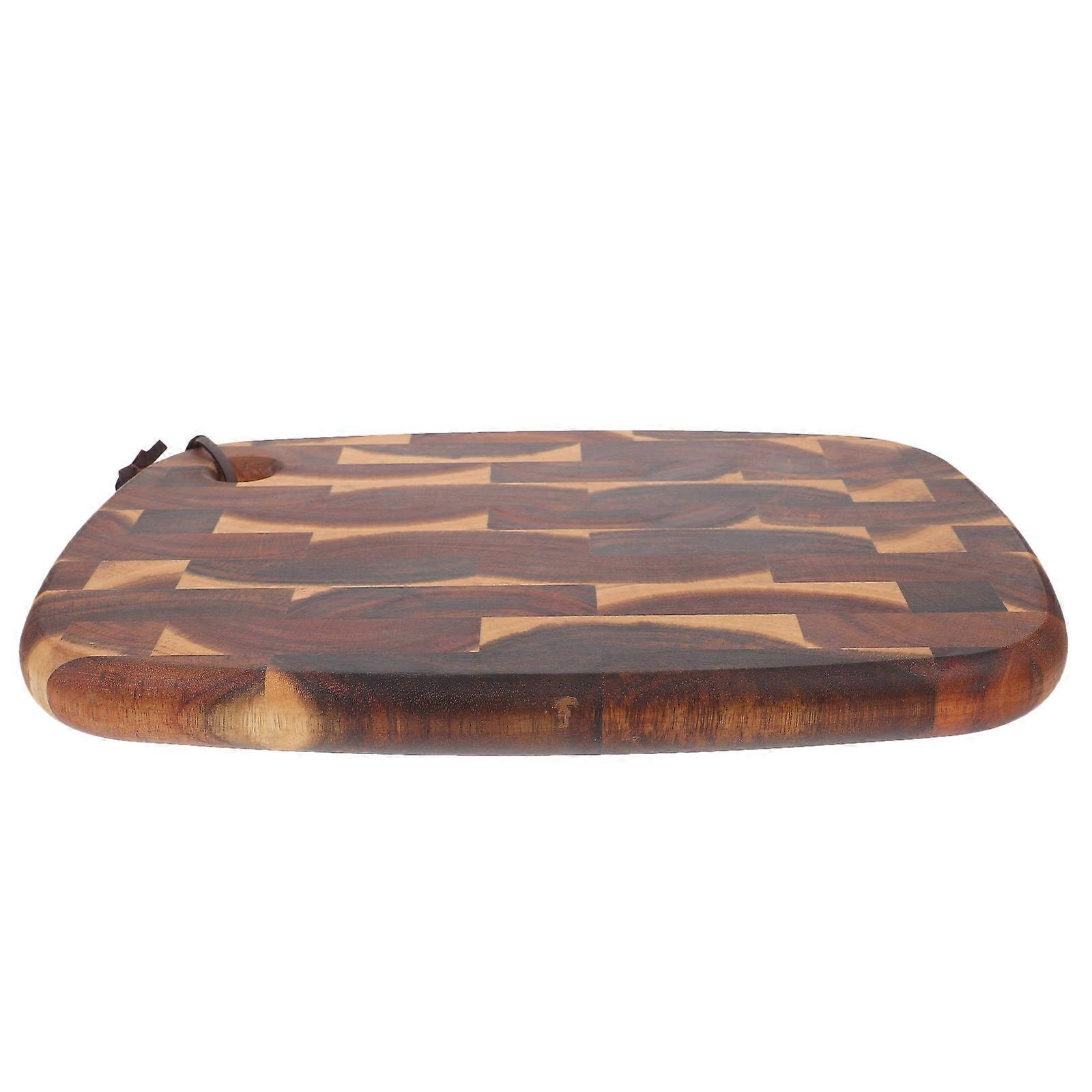 Wood Cutting Board for Home Use with Smooth Edges and Surfaces Multi 11.8 x 8.27 inches