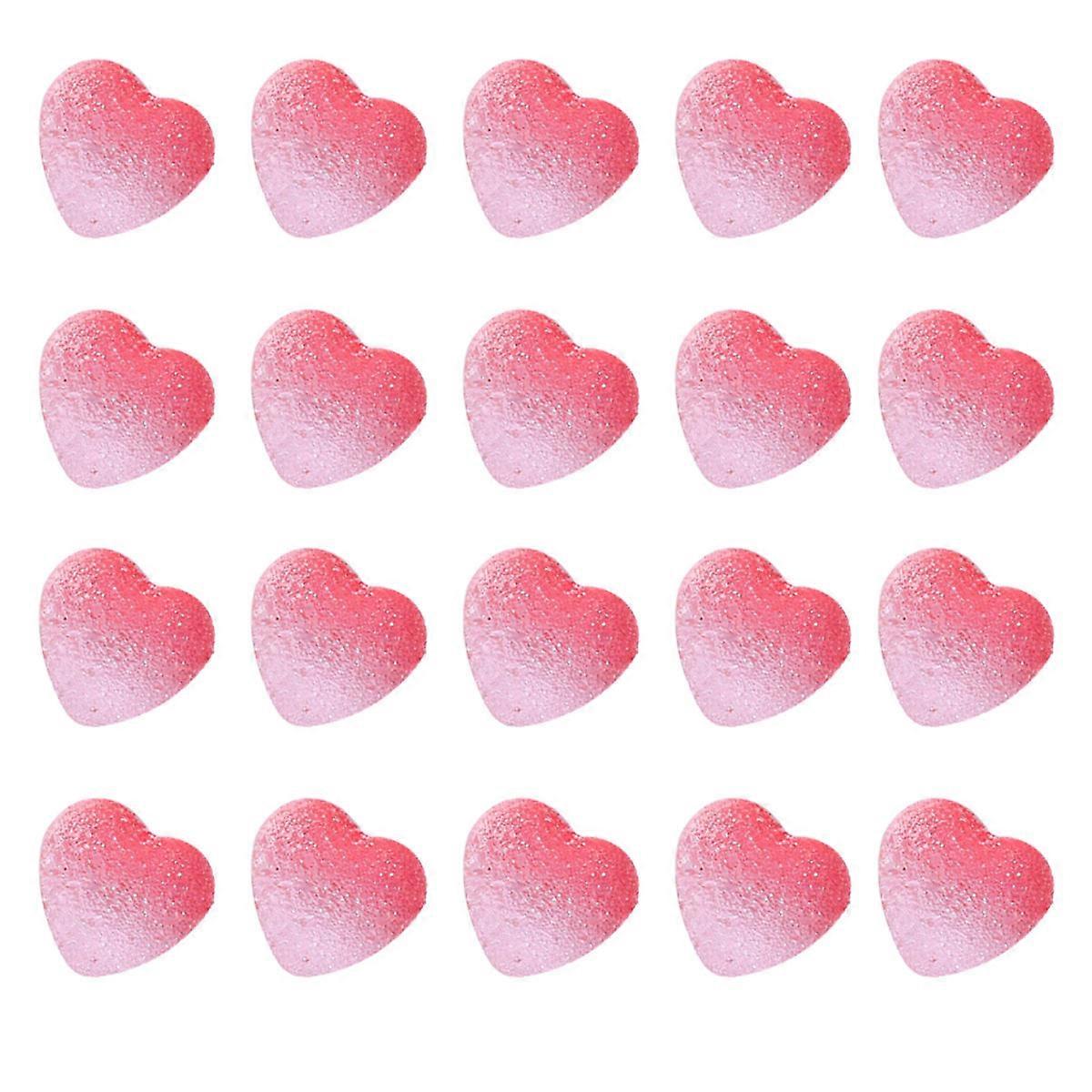 50Pcs Heart Resin Nail Charms Perfect For Manicurists And Stylists For Nail Decoration