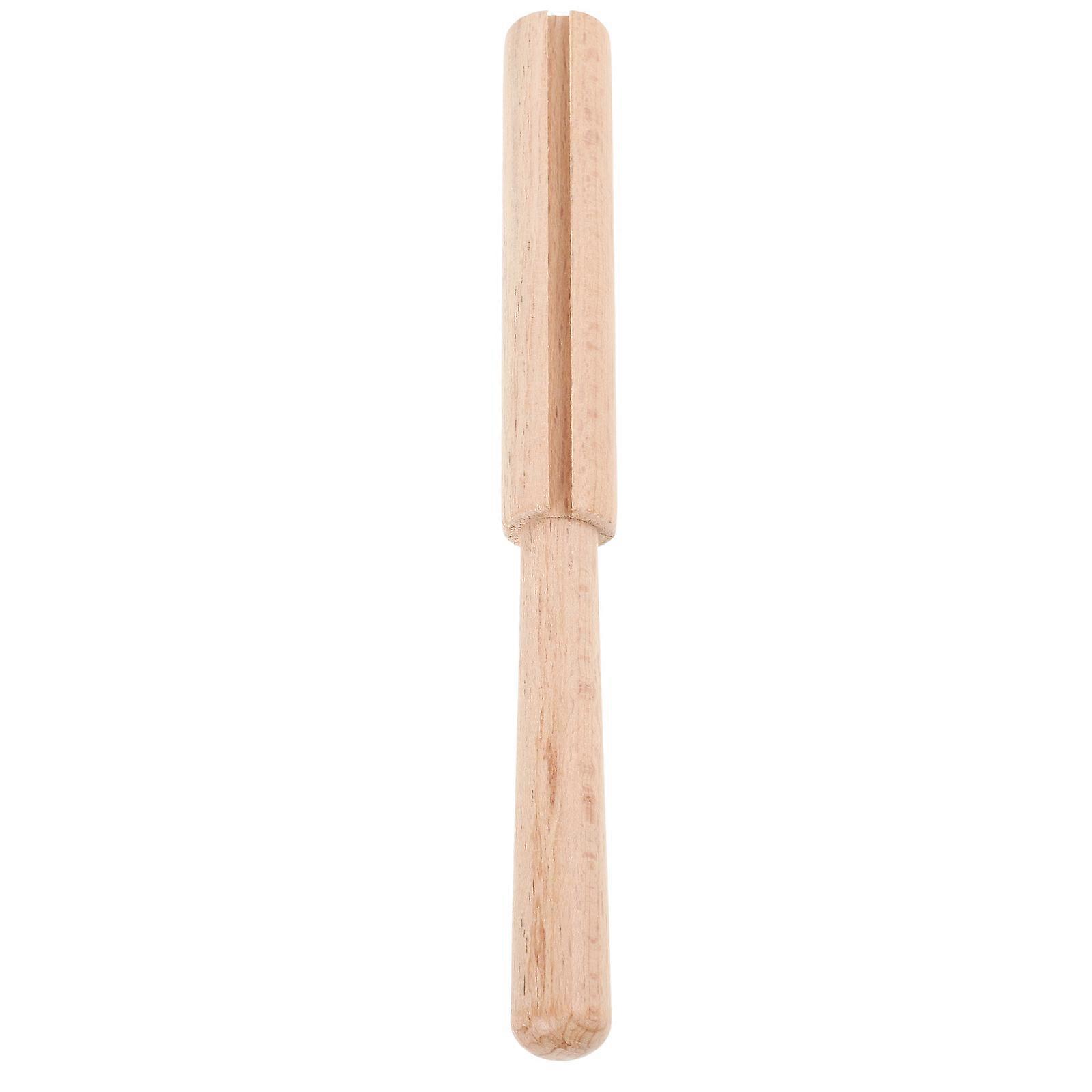 Wooden Yarn Cutting Tool for Embroidery and Weaving Crafts with Comfortable Grip Khaki 6.5 inches
