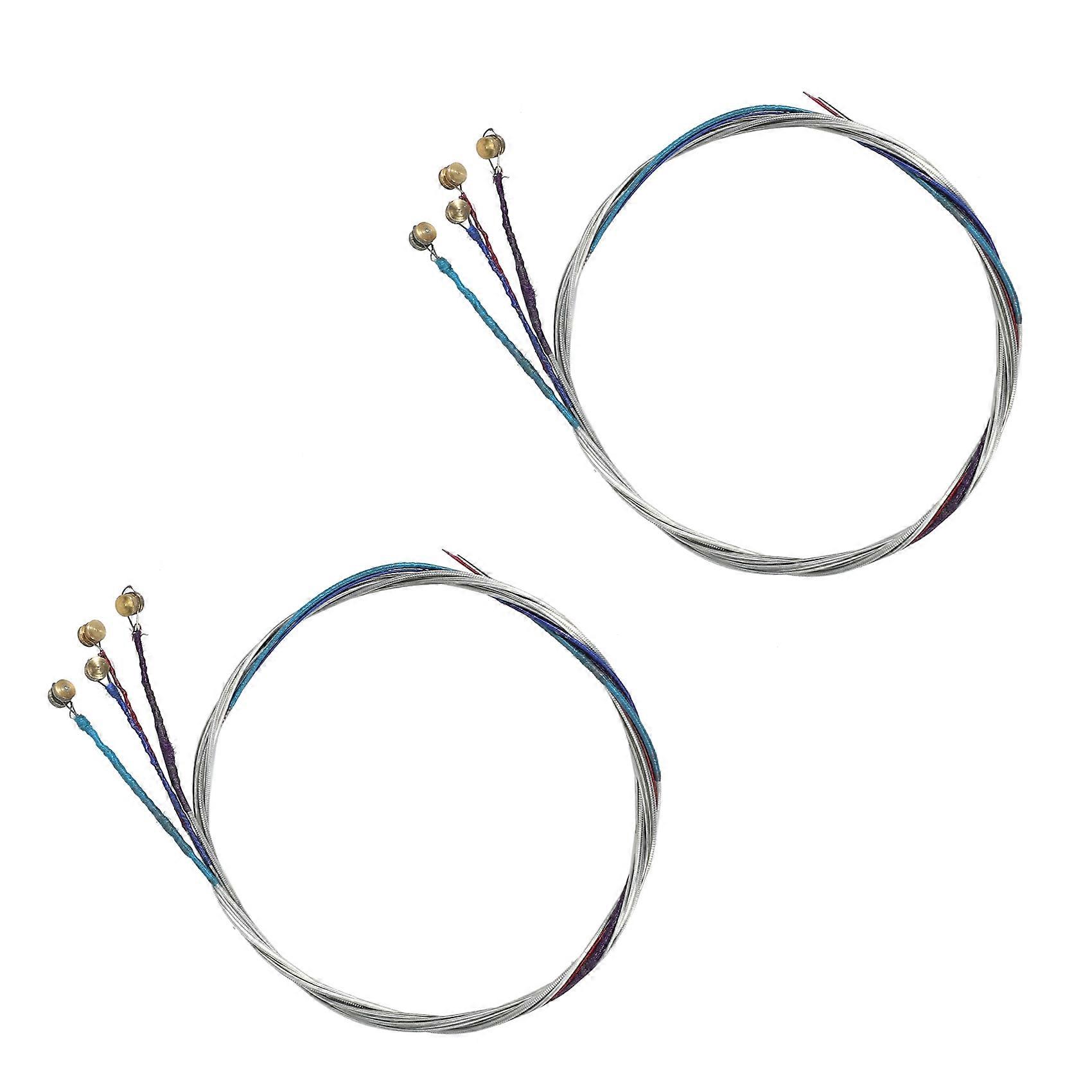 8x Violin Strings E-A-D-G Core Steel+Nickel Wound Exquisite Stringed Musical Instrument Parts Access