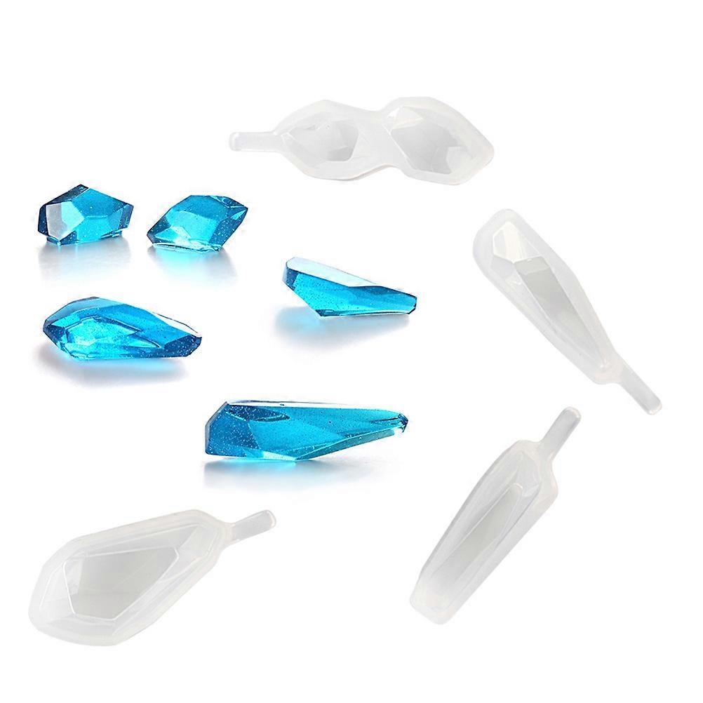 Silicone Resin Pendant Molds for DIY Jewelry Craft Making Assorted Color 13 in 1 Set
