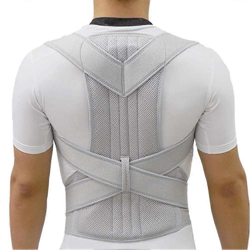 Back Support Brace for Upper Back Posture Correction, Clavicle Support, Adjustable Sizes M, L, XL, Comfortable Fit