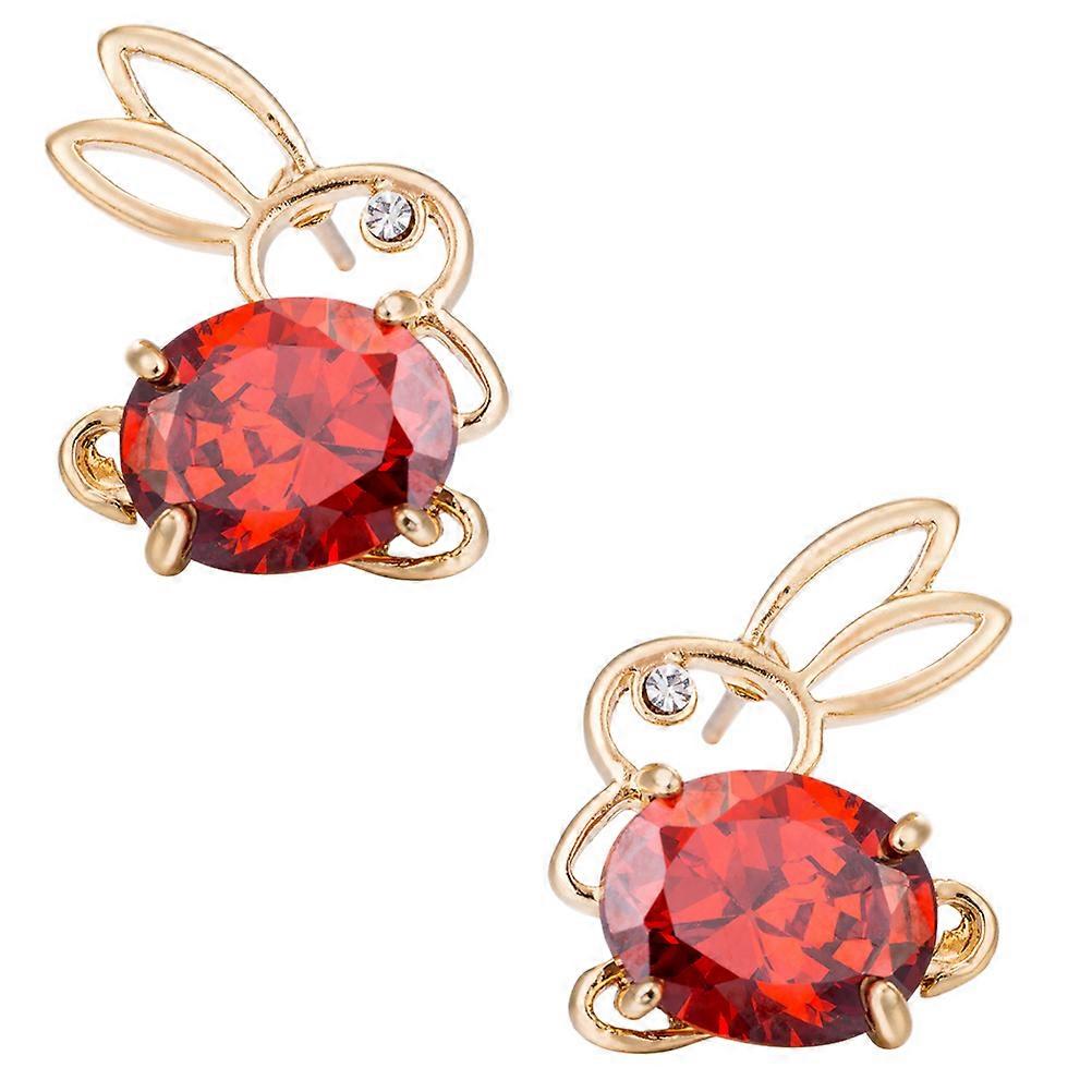 Earrings with Delicate Rabbit Shape for Modern