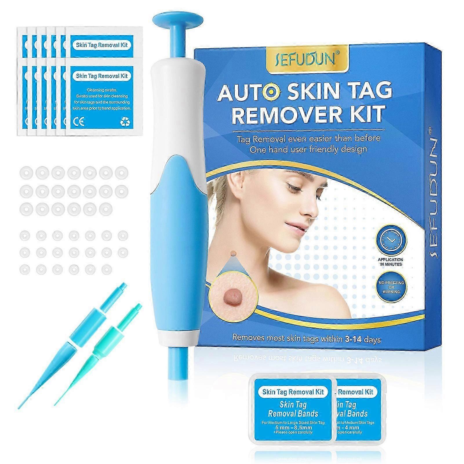 Skin-Tag Remover Σετ Στυλό Διπλής Κεφαλής Πολλαπλών Χρήσεων 2 σε 1 Σχέδιο, Γρήγορο Αποτελεσματικό Φορητό Βολικό 2-9mm