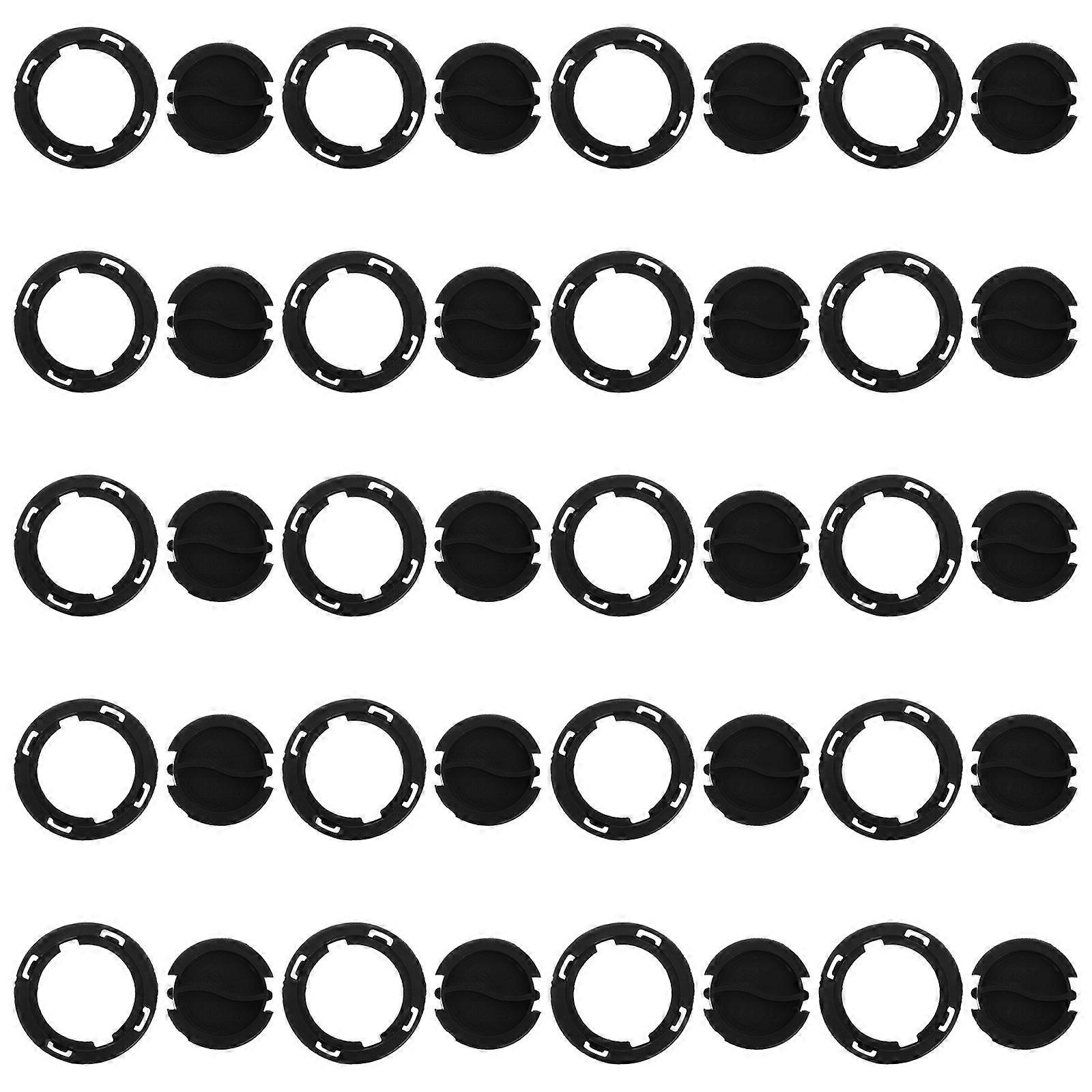 Plastic Bottom Stoppers for Piggy Banks – 20pcs Replacement Sealing Caps for Coin Banks & Money Saving Boxes with Elegant Design and Easy Access