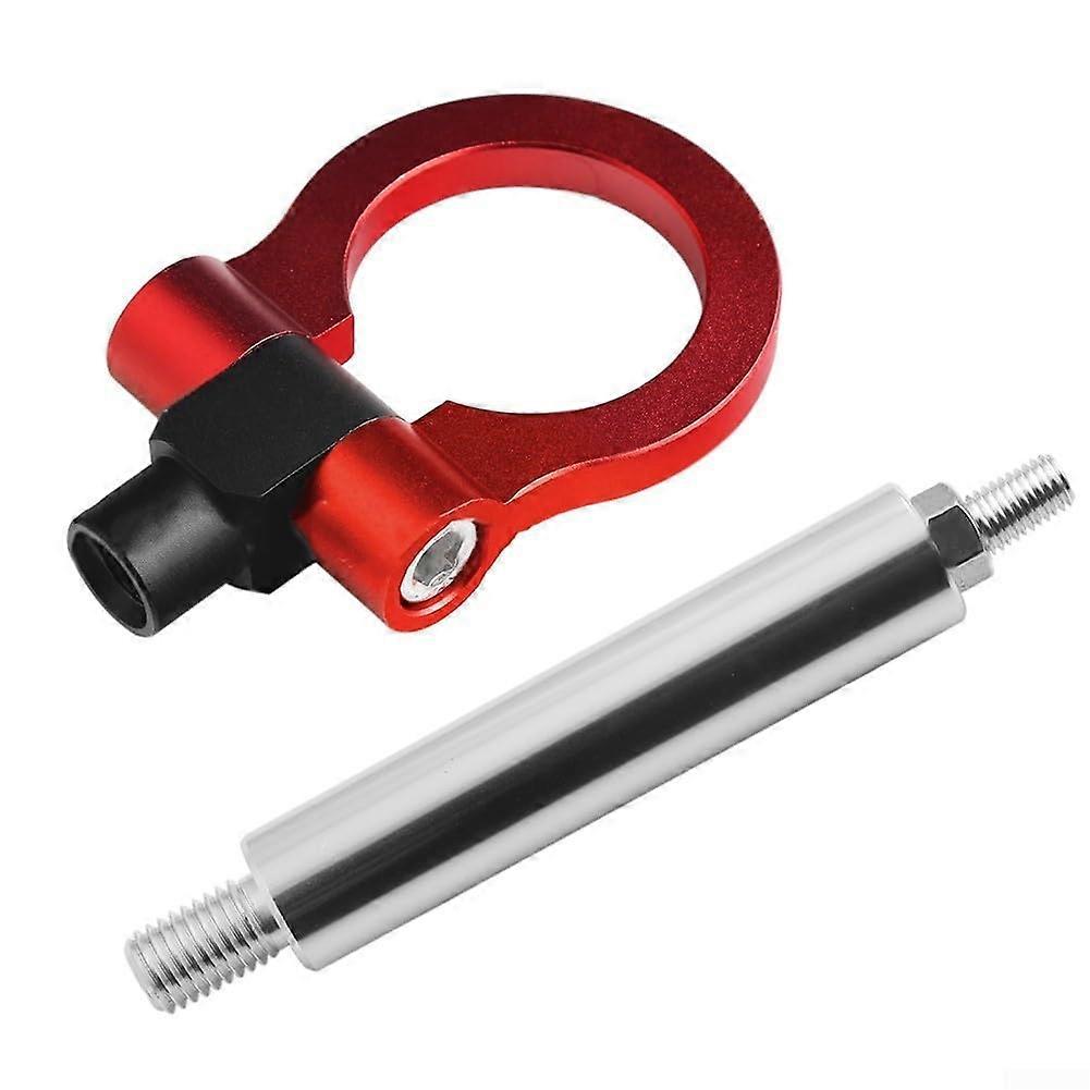 Aluminium Alloy Tow Hook Upgrade for Camaro - Sturdy Dark Red Tow Hook Compatible with Camaro Models