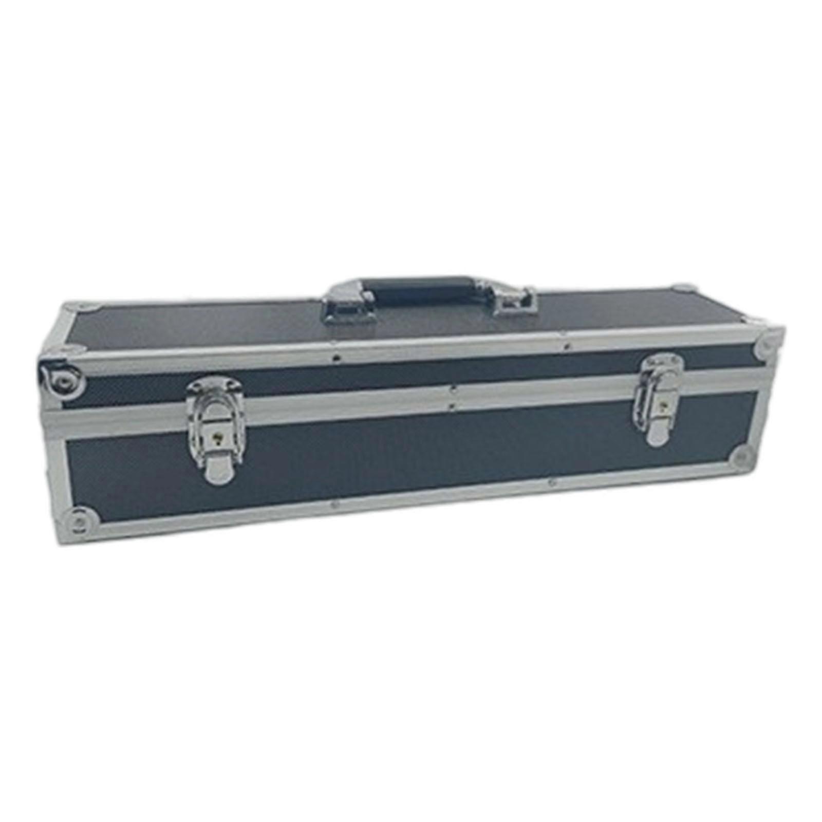 Secure Kitchen Tool Transport Case With Passwords Lock Systems Shockproof Alloy Structure and Removable Partitions Multicolor