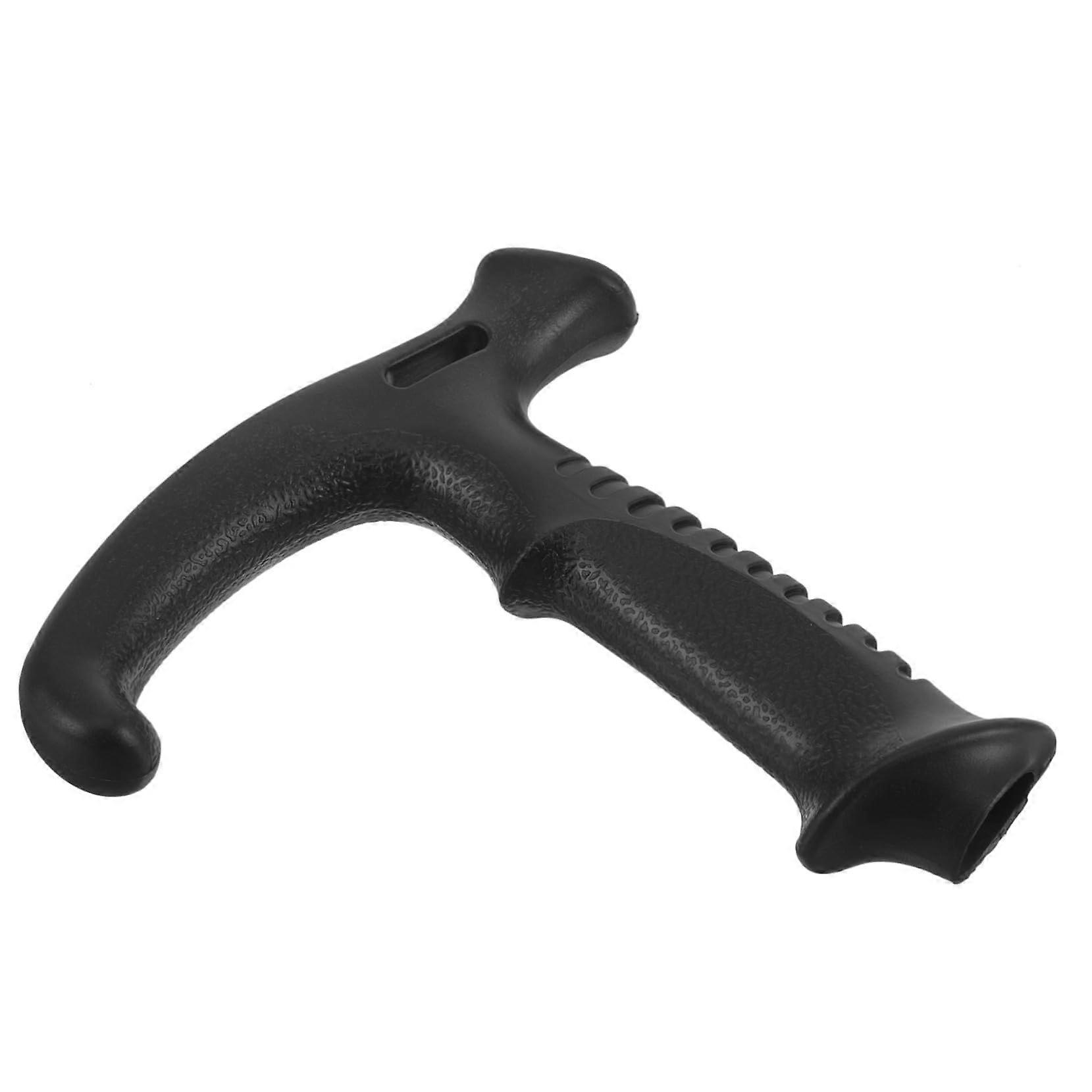 Handle for Trekking Poles Replacement, Black Plastic Adapter for Hiking Poles, Compatible with Walking Sticks and Tubes