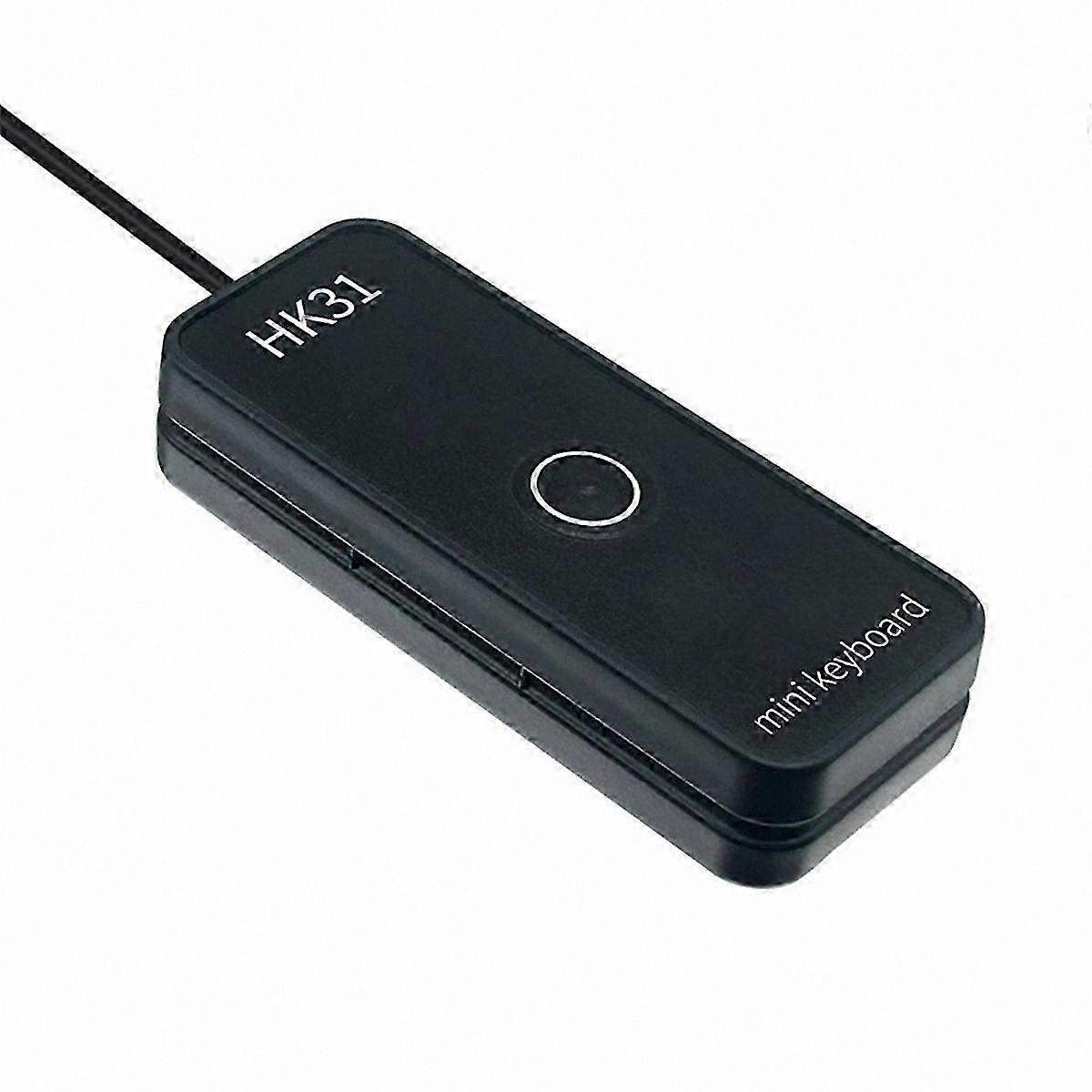 Programmable USB Keypad with Braille Design for Work and Gaming, Portable Macro Keyboard for Efficient Typing and Control, B