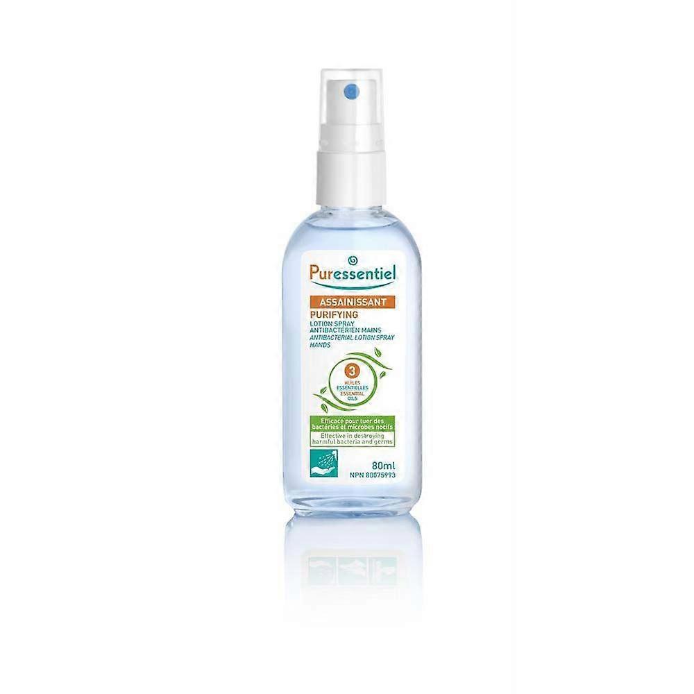 Puressentiel Purifying Antibacterial Spray 80ml - 3 Pack