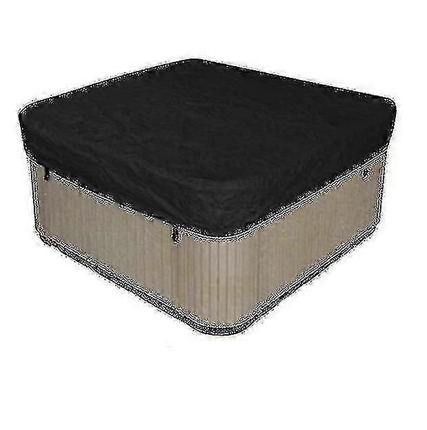 vanntett polyester firkantet badestamp deksel utendørs spa deksler