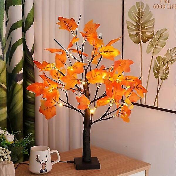 LED maple tree lights, made of plastic, suitable for various occasions