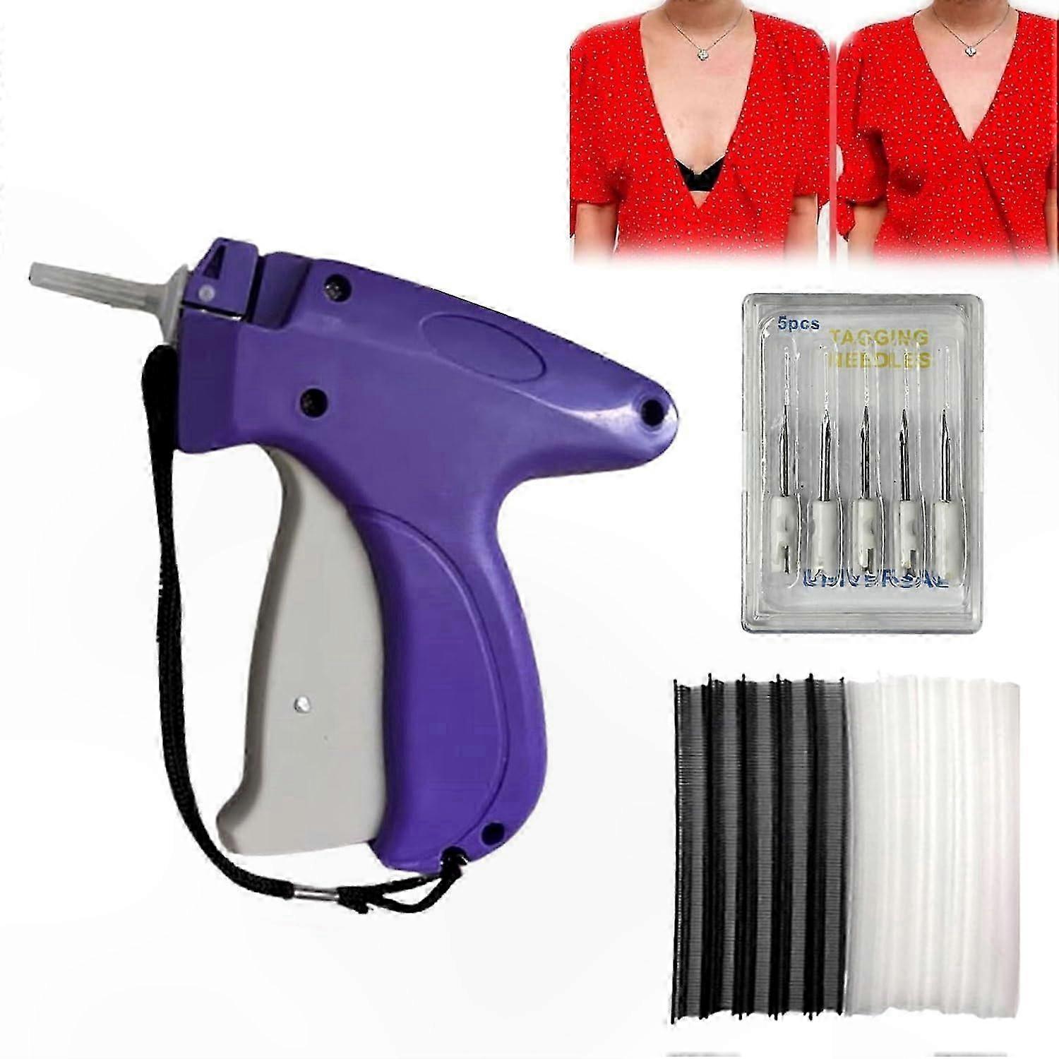 Clothing Repair Tool Mini Tagging Gun for Price Tags, Quick Fixer for Clothes with Instant Hemming Function Speedy Micro Tool for Apparel Fixes