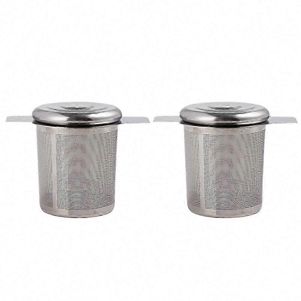 2 Pcs Stainless Steel Tea Strainer, Loose Leaf Tea Infuser, Tea Sifter Stick for Brewing