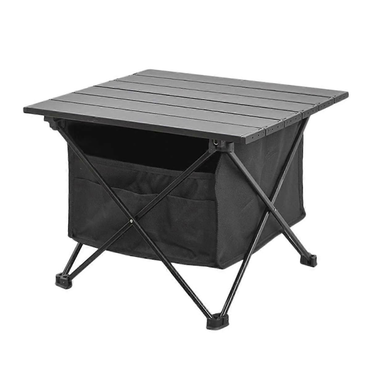 Folding Table With Storage Bag Camping Picnic Table For Outdoor Activities Tools And Sundries Storage Barbecue Travel