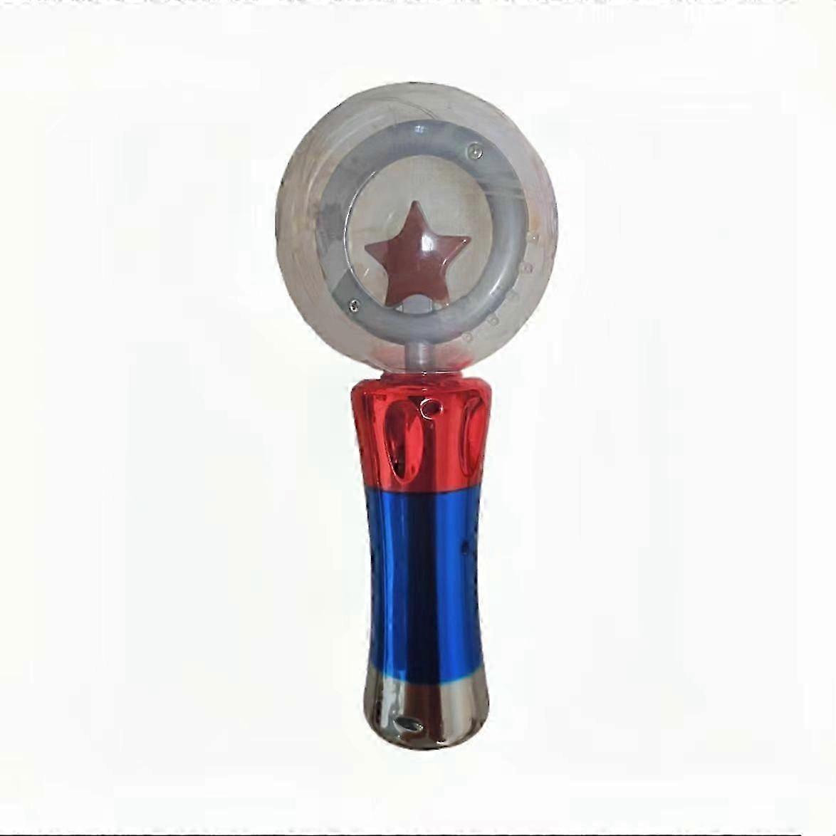 Işık Yukarı Dönen Top Değnek Yanıp Sönen Led Sihirli Değnek Gösterisi Spin Işıkları Oyuncak Rave Pilleri Çalıştırıldı