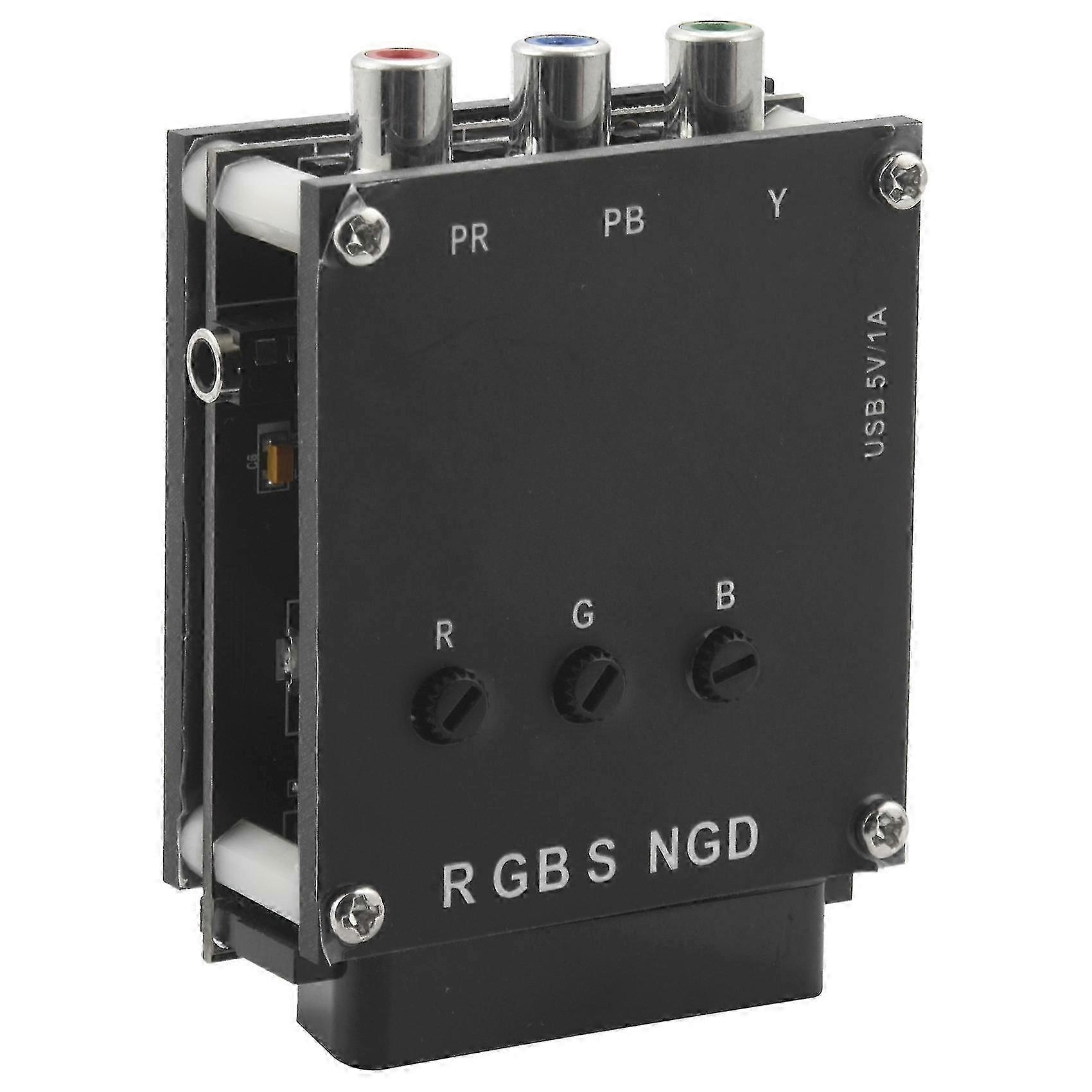Scart To Ypbpr Component Transcoder Converter, To Color Difference ...