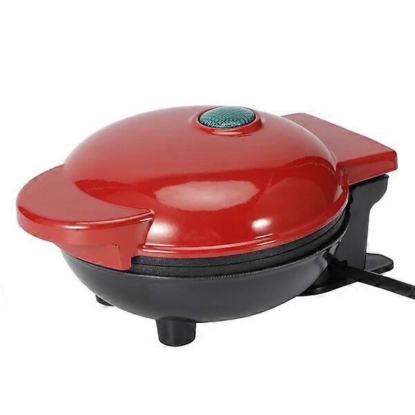 Breakfast waffle maker, double non-stick surface, fast heating and space-saving