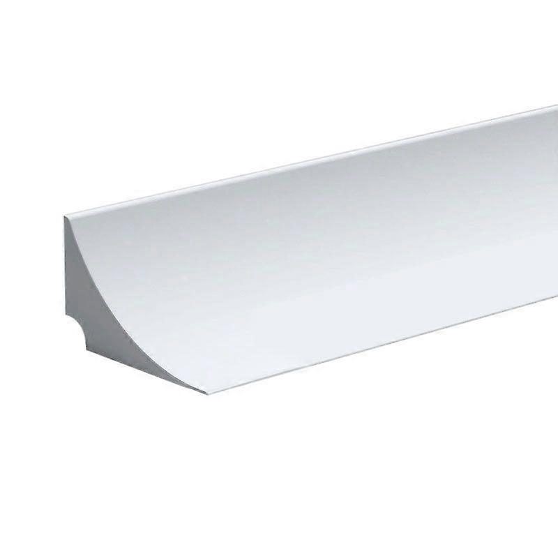 Water Retaining Strip Silicone Water for Sink Water for Bathroom for Kitchen Countertop White 60cm