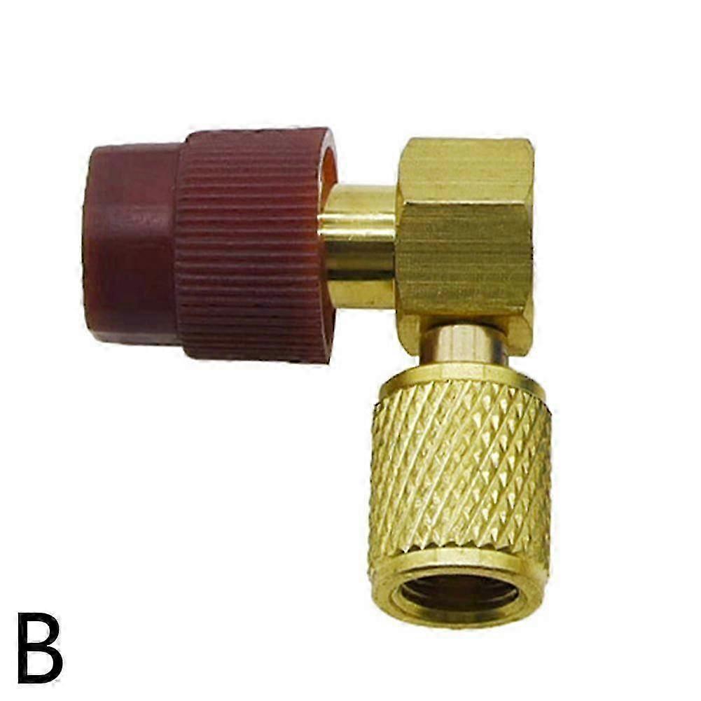 AC port conversion adapter R12 to R134a quick coupler