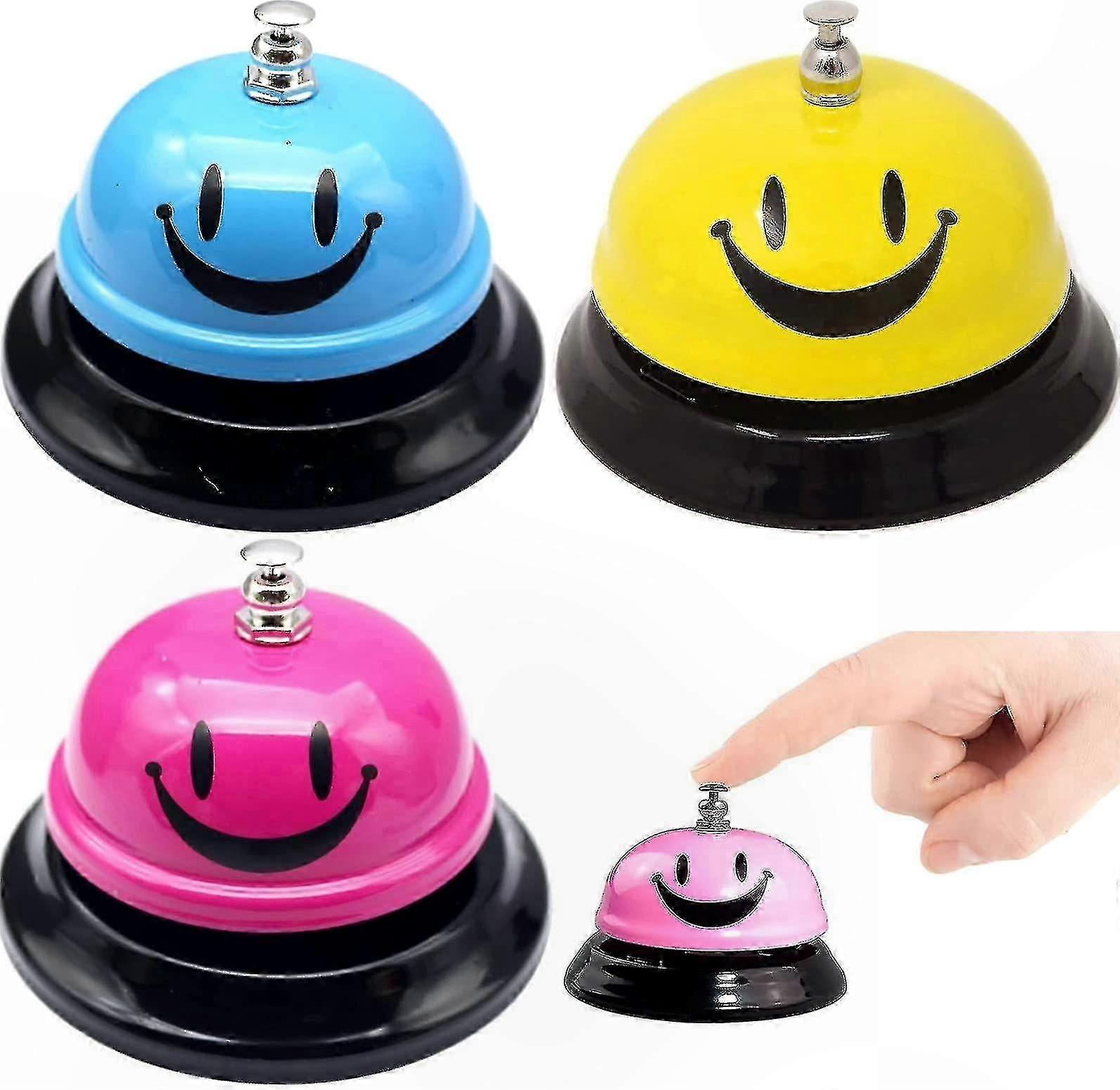 4-Piece Call Bell Set for Kitchen, Hotel, Restaurant, Bar, Office Use