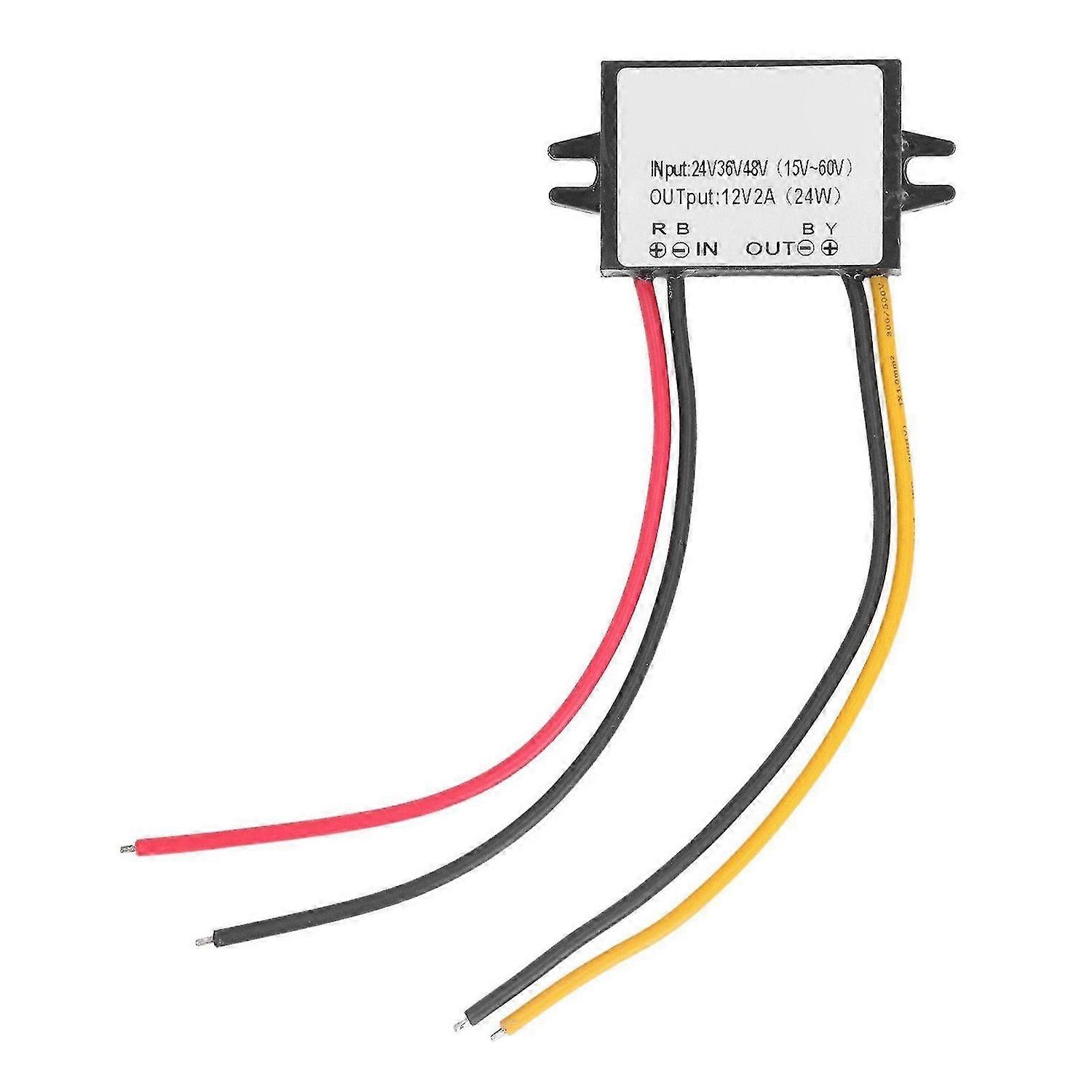 High quality 24W ultra-thin DC step-down module DC-DC 24V36V48V (15-60V...