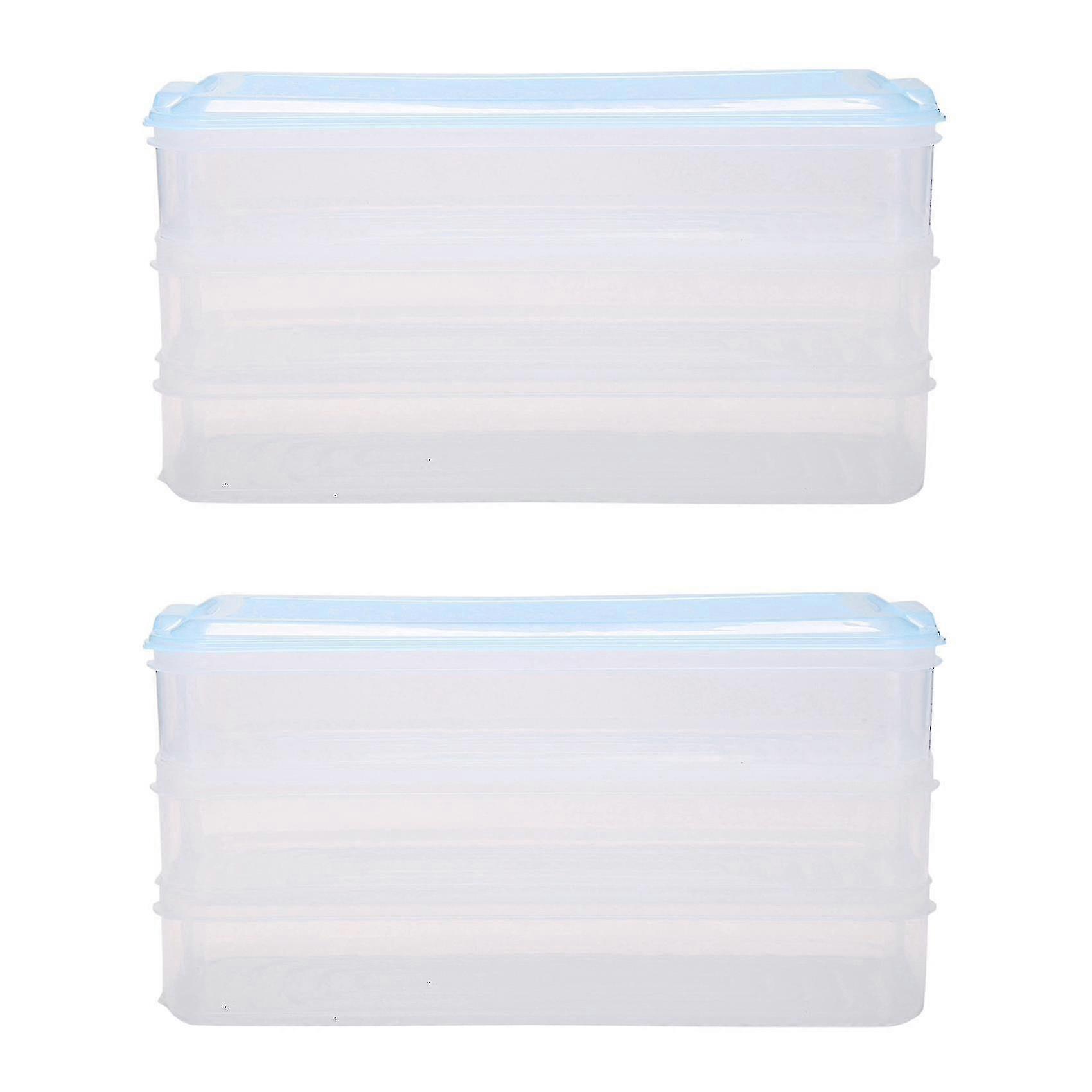 Plastic Storage Boxes Refrigerator Storage Box Containers With Lids