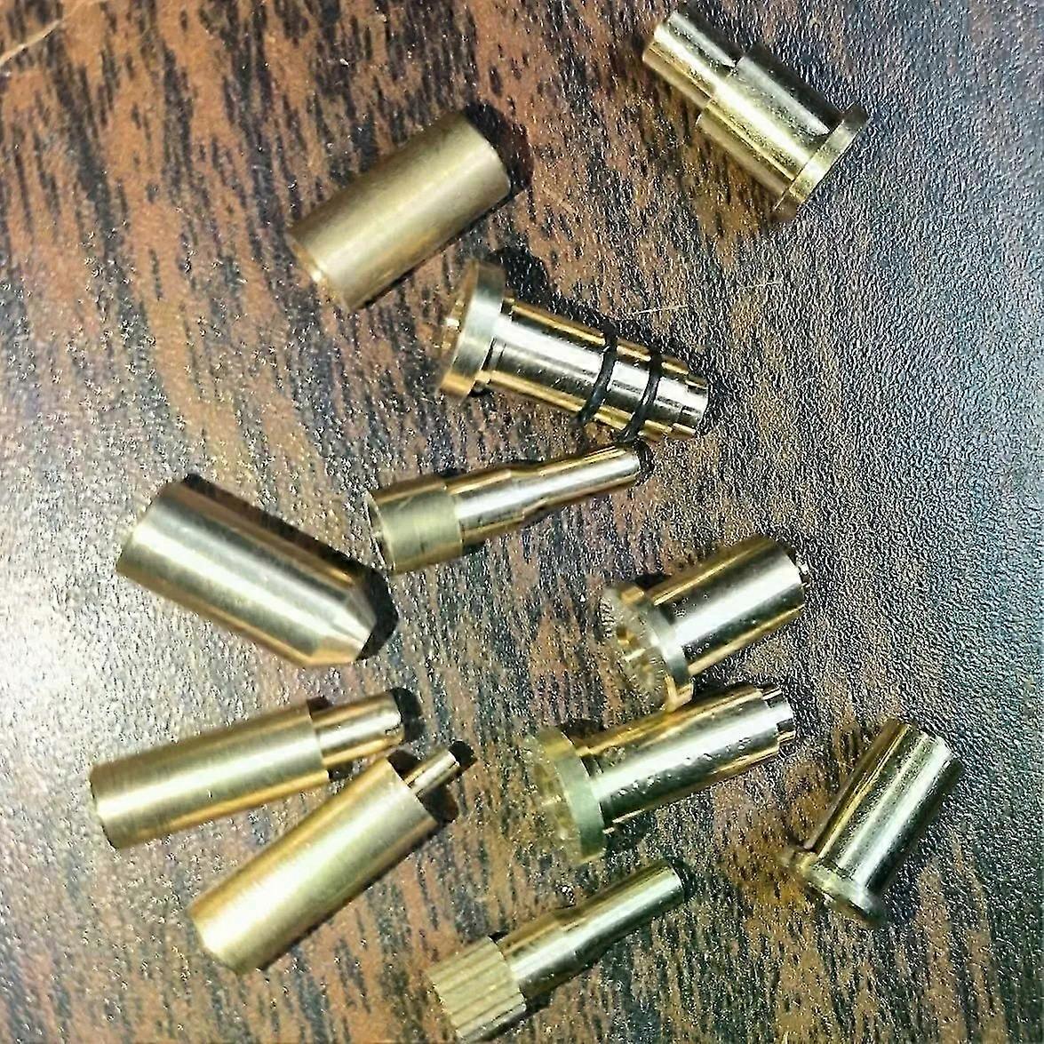 1pcs Brass Copper Nozzle Refill Butane Gas Adapter for Dunhill Dupont Lighter Repair DIY Replacement Part