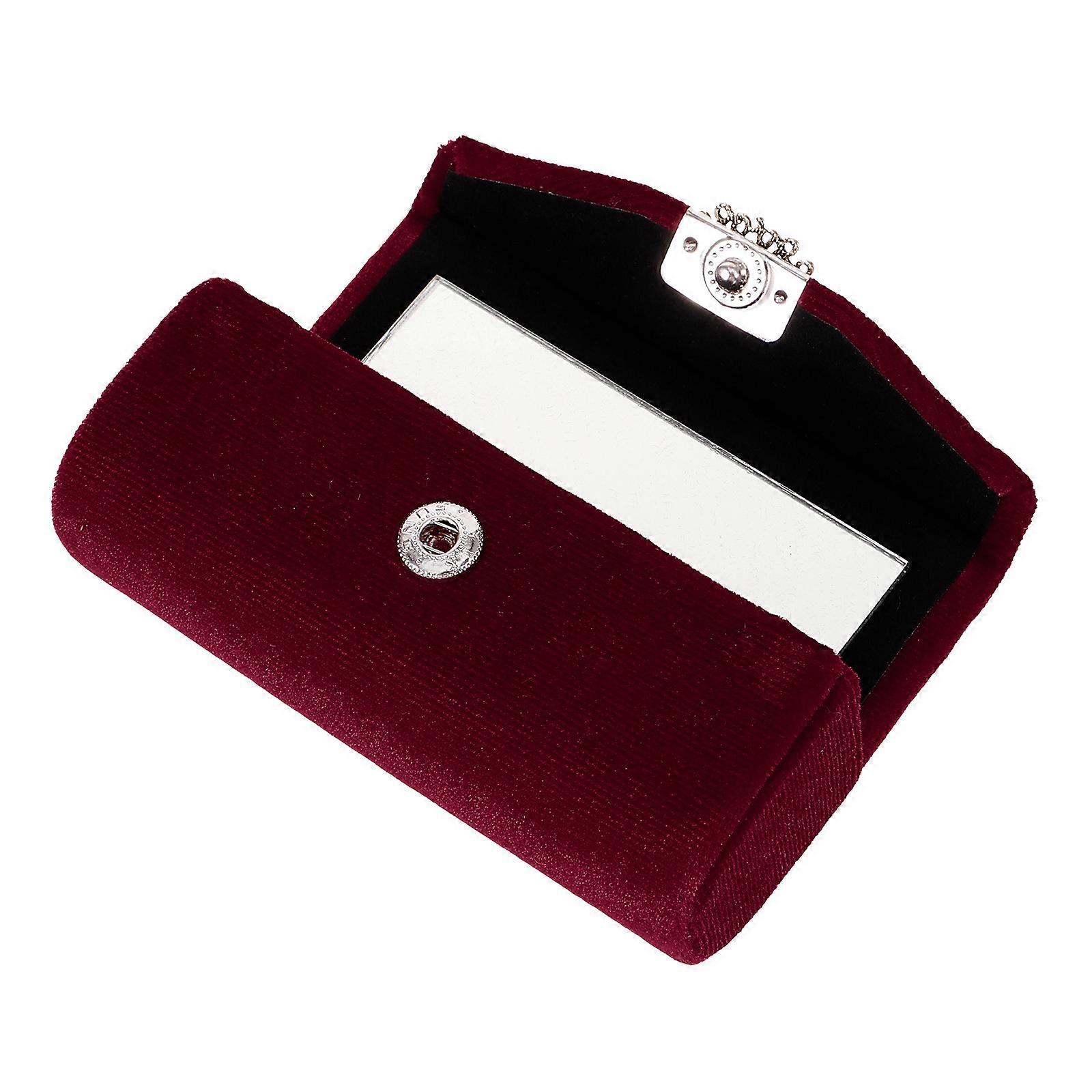 Makeup Lipstick Case Single Lipstick Container for 2Pcs Cosmetic Storage