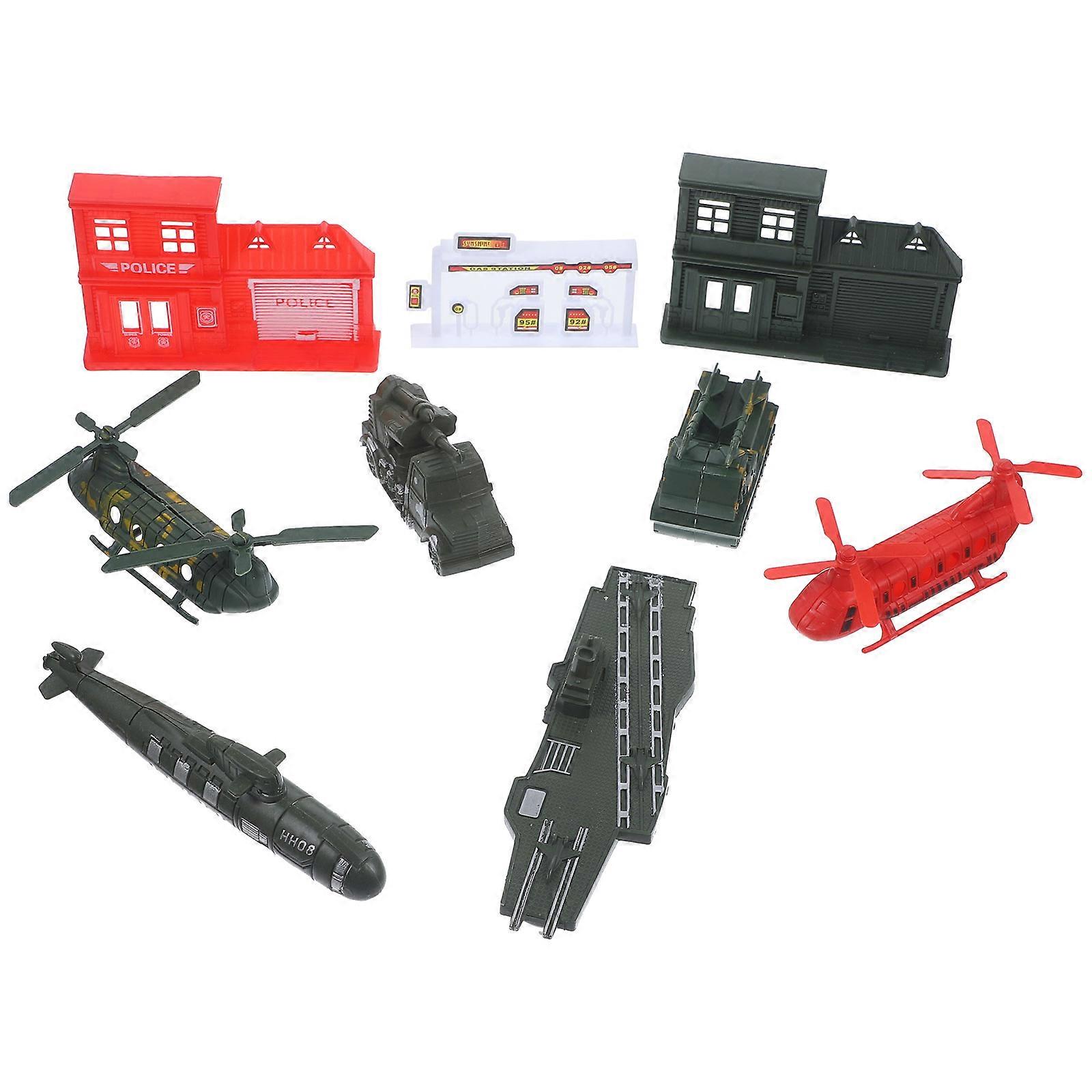 Military Equipment Models Simulation Military Equipment Models for Decor 1Set