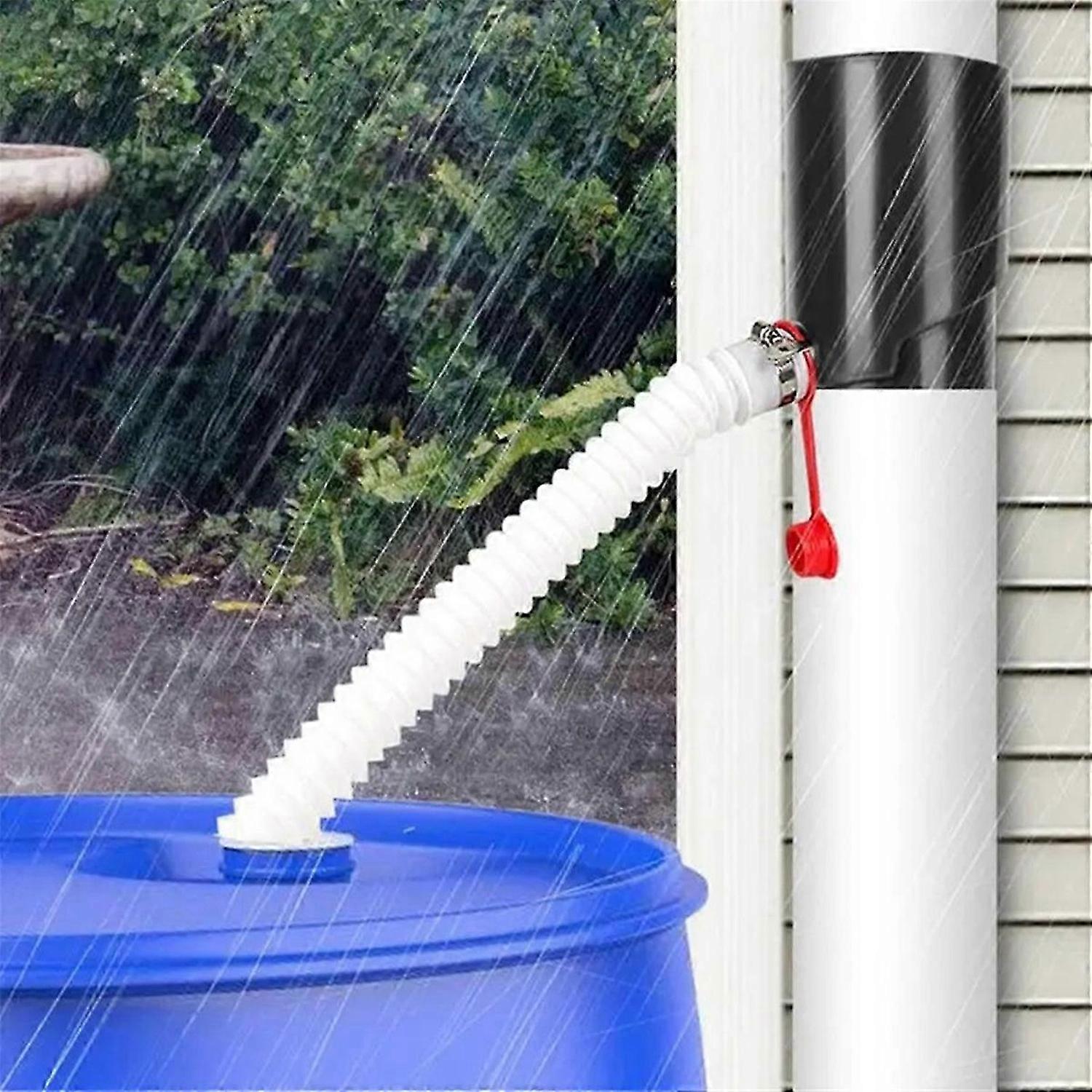 UV Resistant Weatherproof Rain Barrel Diverter Kit B