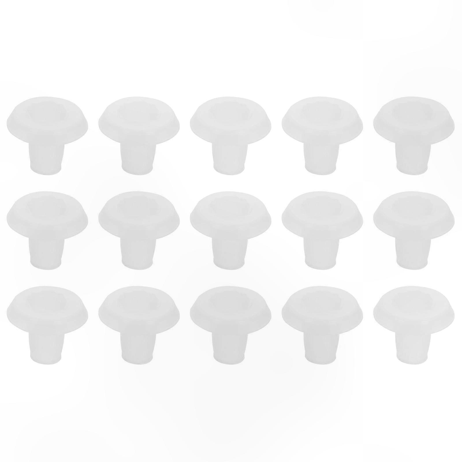 30Pcs Transparent Plastic Blinds Bottom Rail Plugs, Home Use Blind Accessories for Length Adjustment