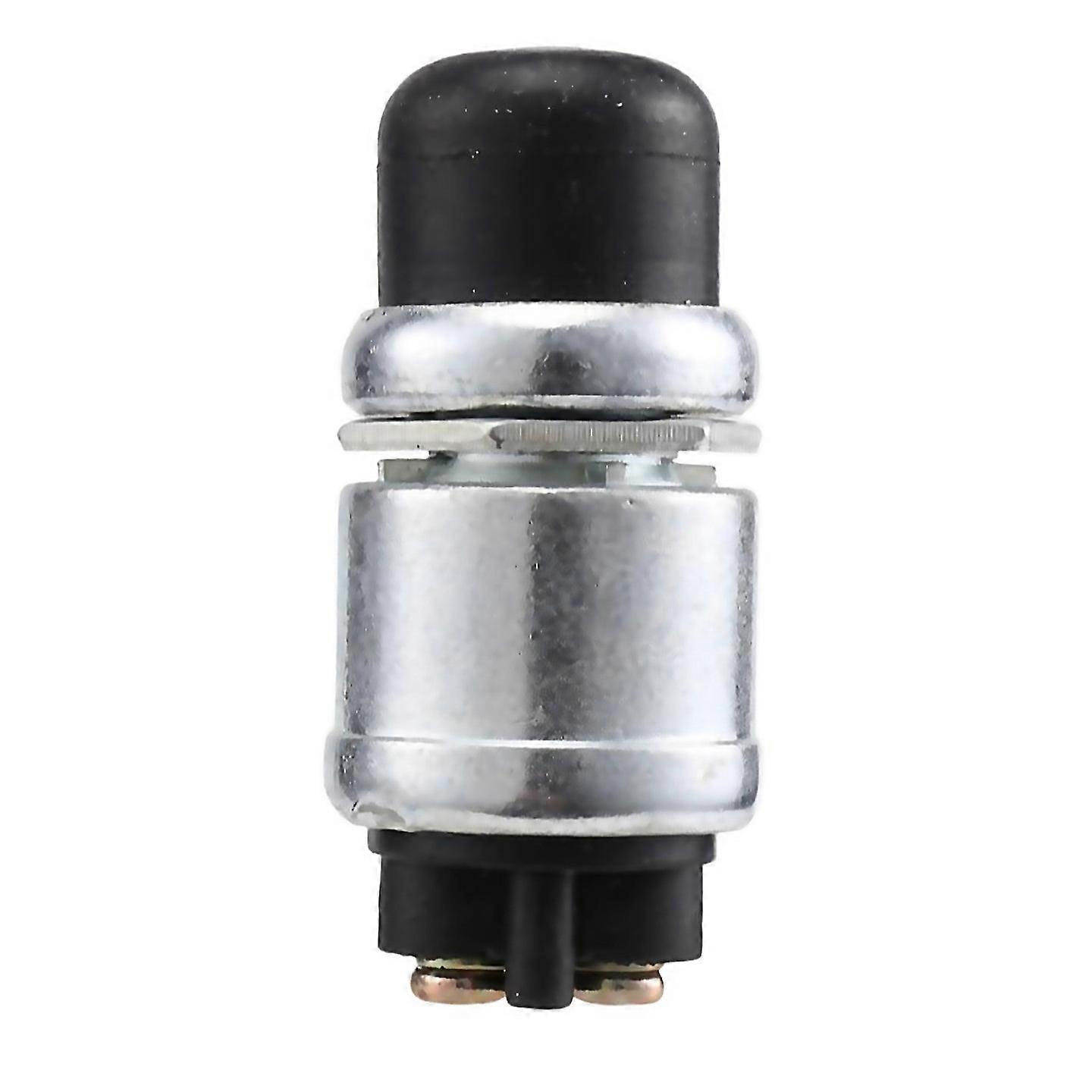 For Heavy Duty Waterproof Car Boat Horn Engine Start Momentary Switch Push Button