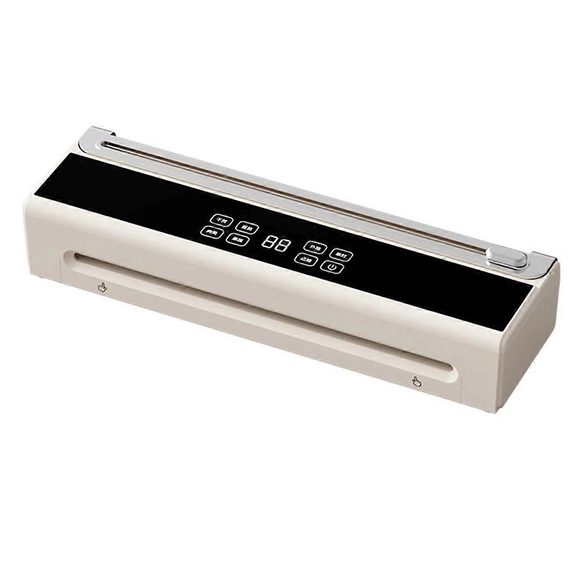 Plastic Vacuum Sealer with 62kpa Strong Suction Automatic Sealing System Dry Wet Modes for Food Sto