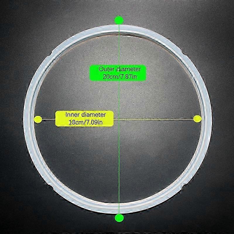 Silicone Pressure Cooker Gasket, Replacement Sealing Ring for 2-6L Electric Cookers, Multiple Sizes Available