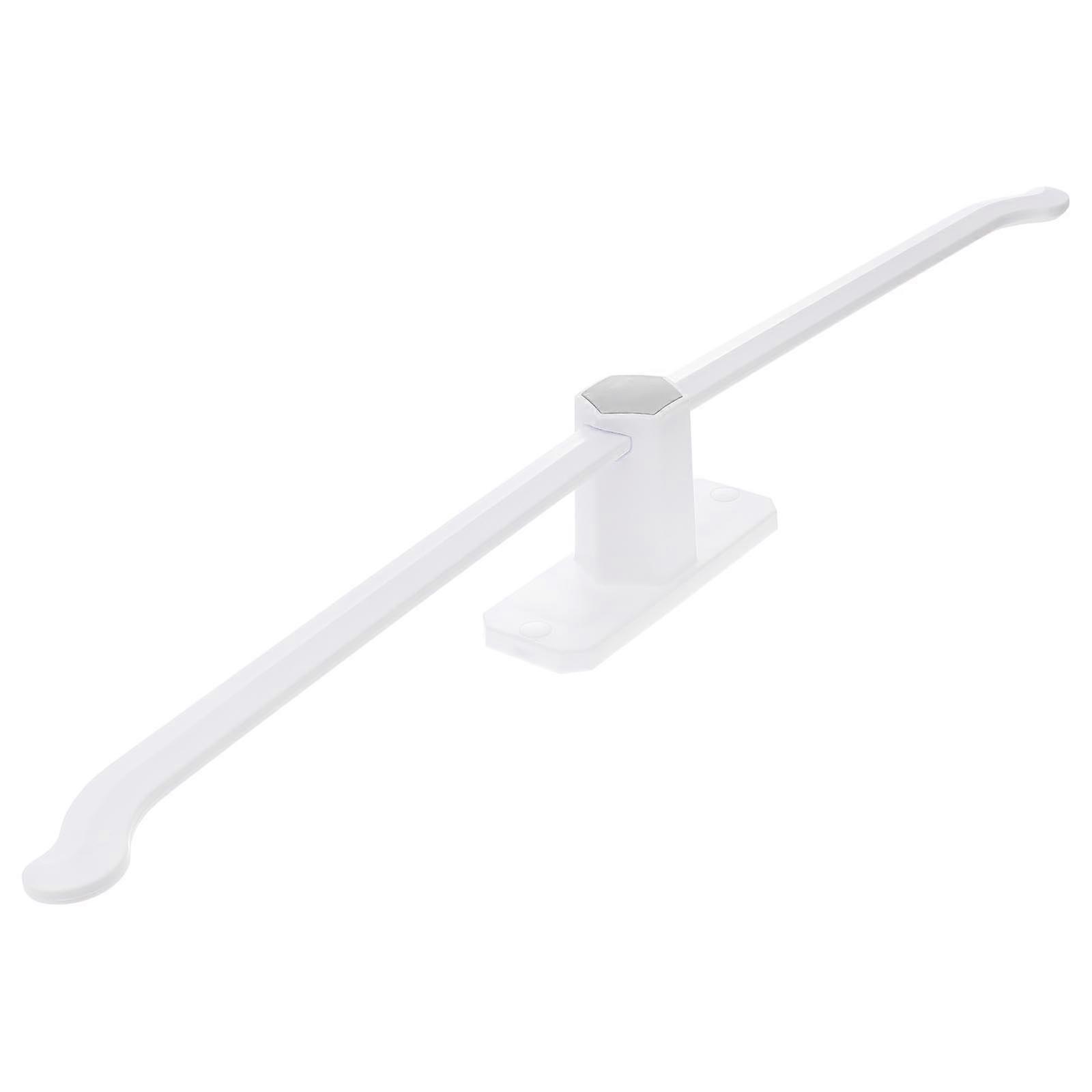 Adhesive Towel Rack 2Pcs Wall Mounted Storage For Bathroom Simple Design Rectangular Towel Holder