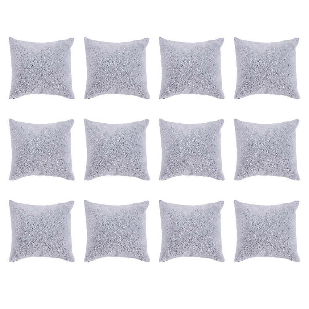 Bracelet And Watch Display Pillow Cushions 60 Pcs Compact Design Rectangular Grey For Jewelry Storage Home Retail Presentation 8.00X6.50X4.50CM