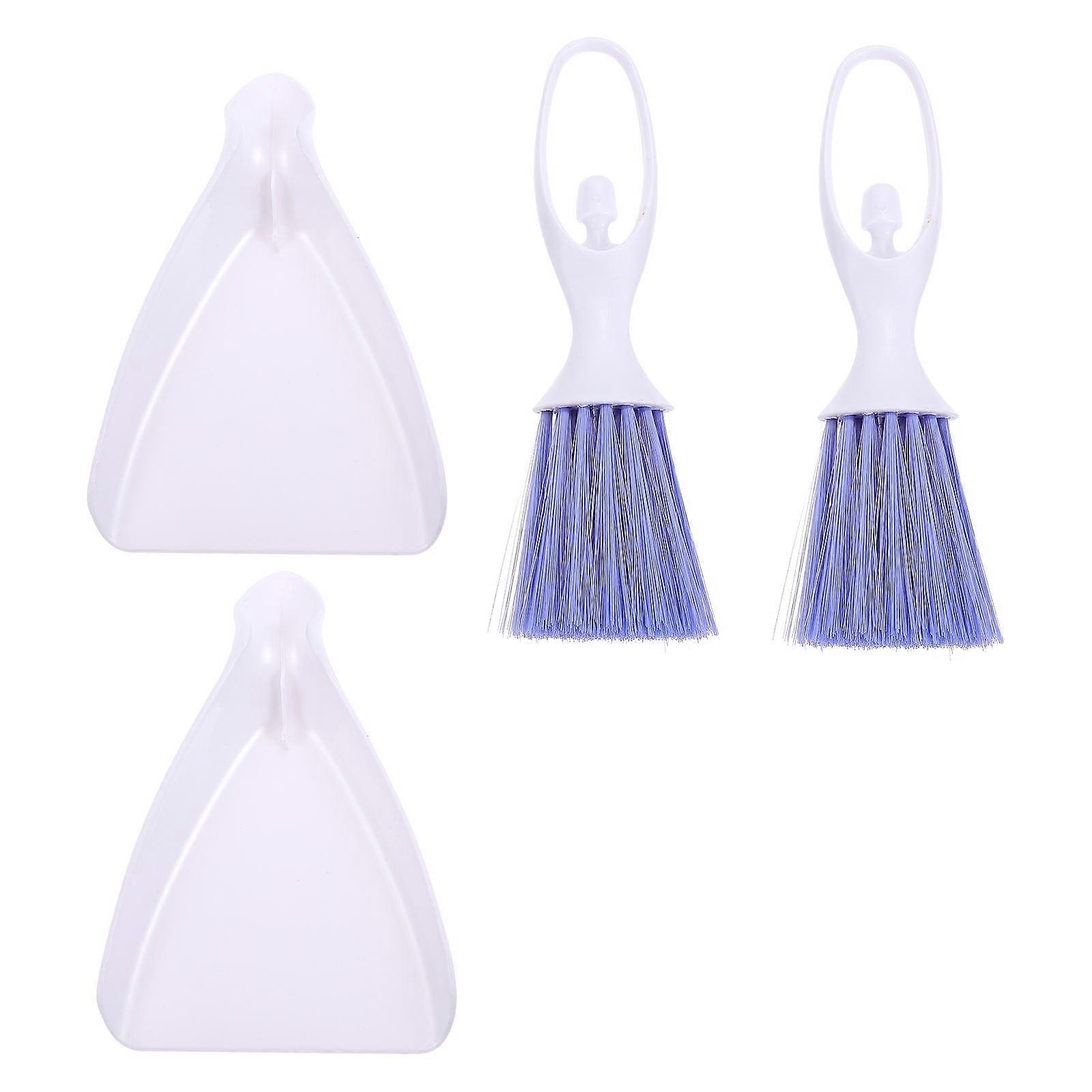 Mini Dustpan and Broom Set Hamster Cage Cleaner for Cleaning 4Sets Assorted Color