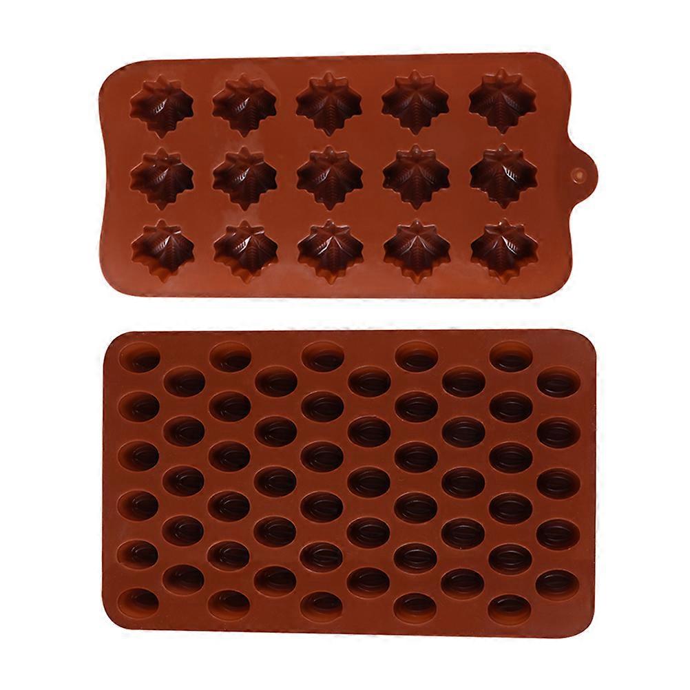 Kitchen Chocolate Baking Mold Silicone Non-Stick Mold for Baking 4Pcs