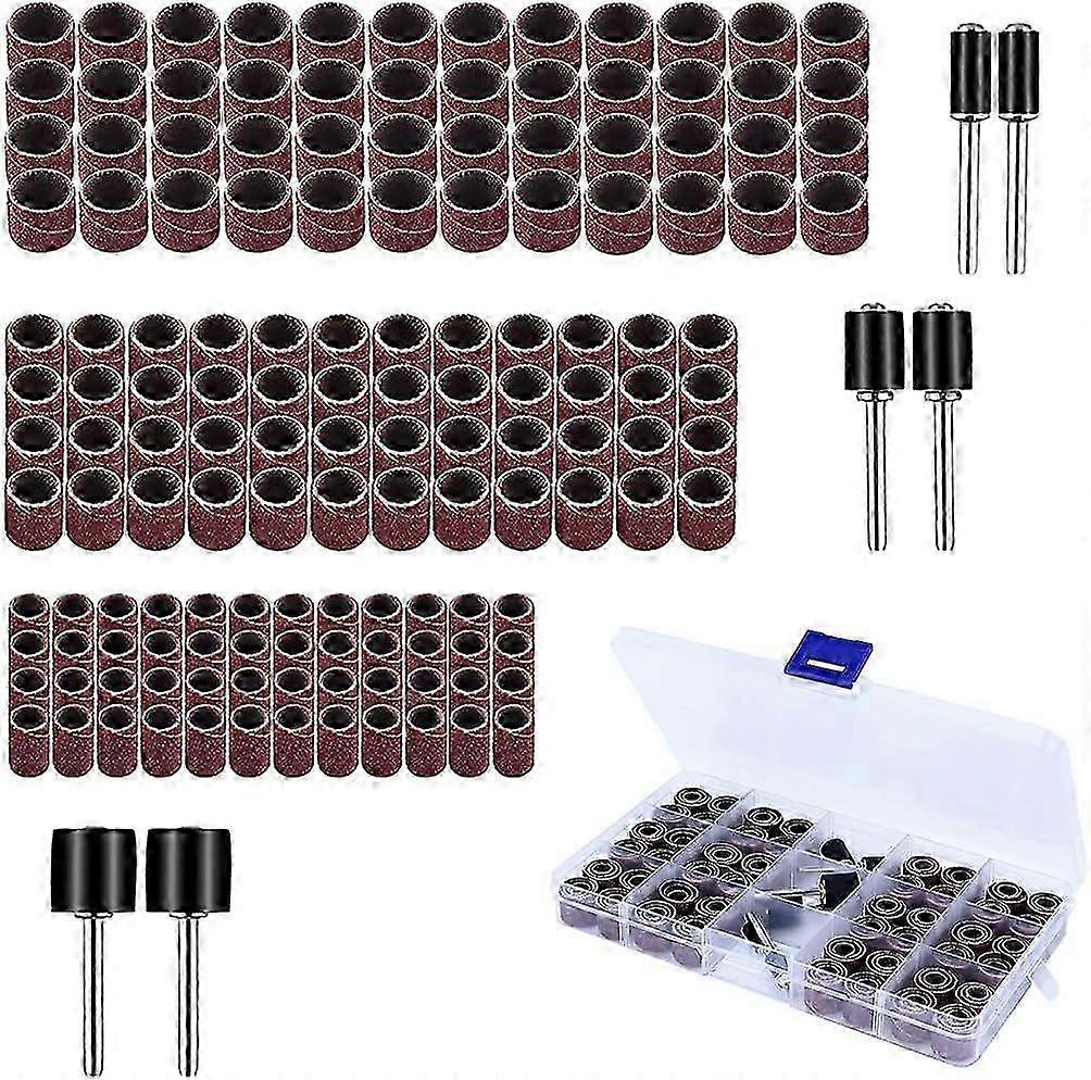 252-piece sanding disc kit with storage case, suitable for Dremel rotary tools. 2025